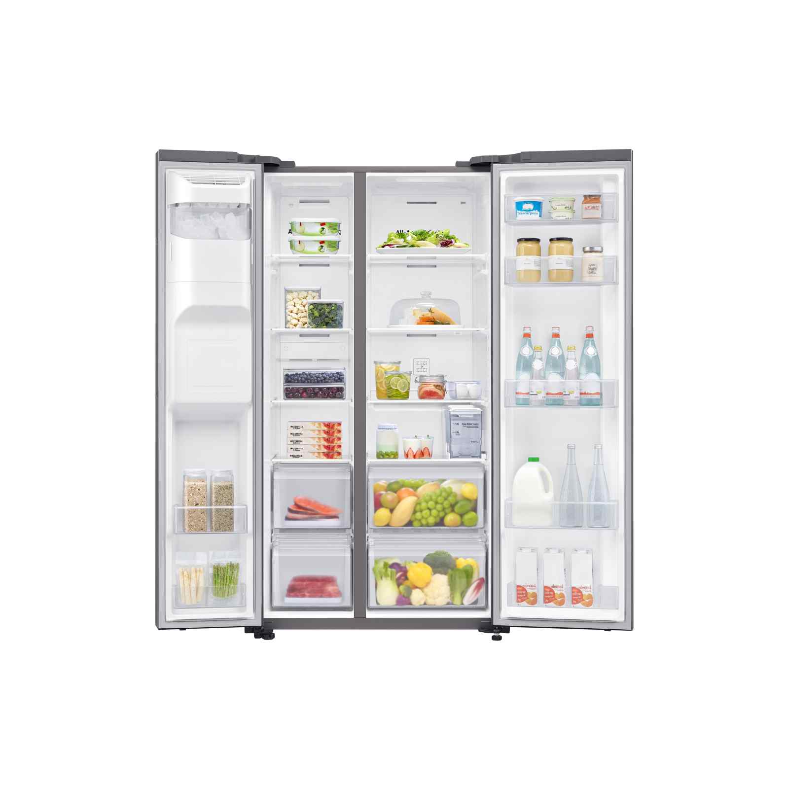 SAMSUNG 617L SIDE BY SIDE FRIDGE RS64R5306M9/SS SPACEMAX™