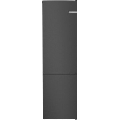 BOSCH KGN392XCF BLACK STEEL FRIDGE-FREEZER,60CM