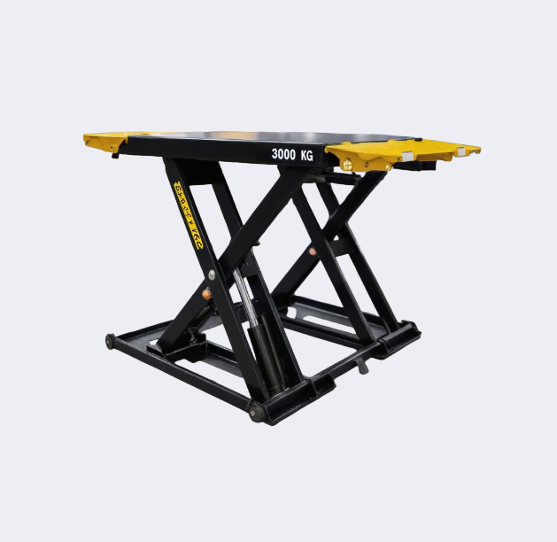Hydraulic 3000kg Car Auto Elevator Portable MID Rise Scissor Lift
