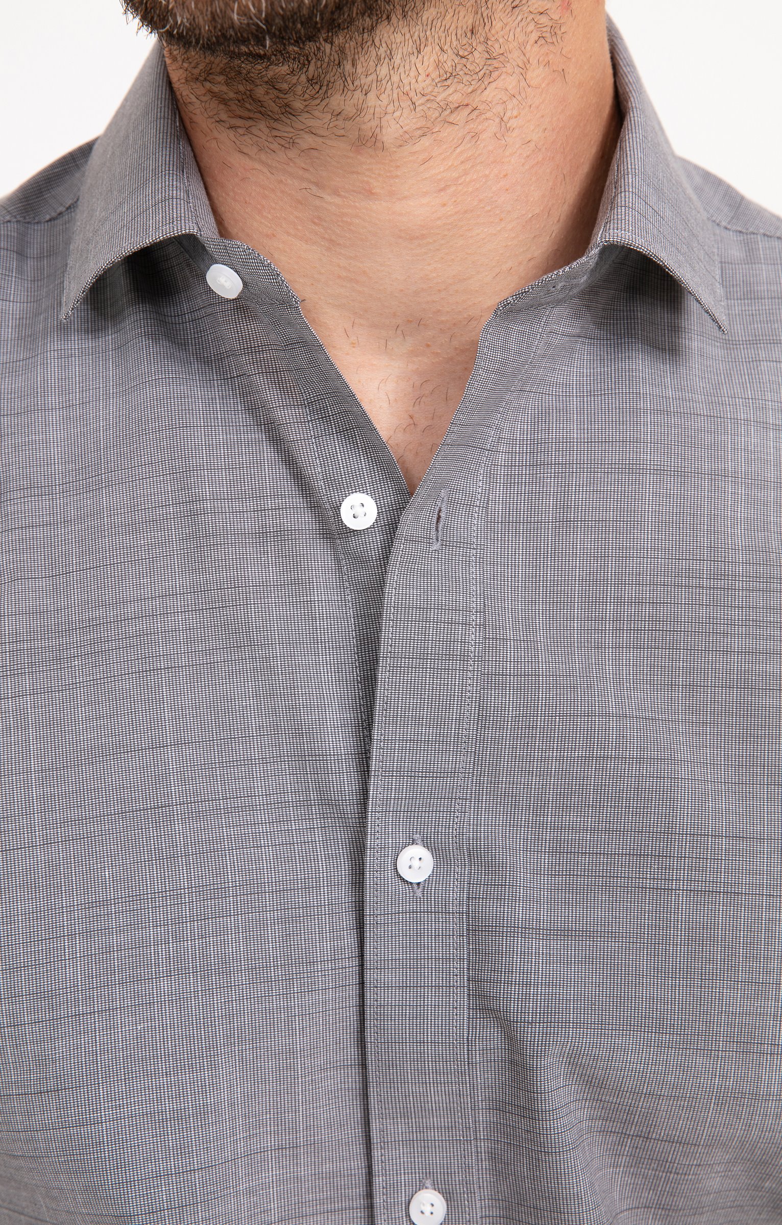 Chemise DRYGREY coupe regular - GRIS MOYEN