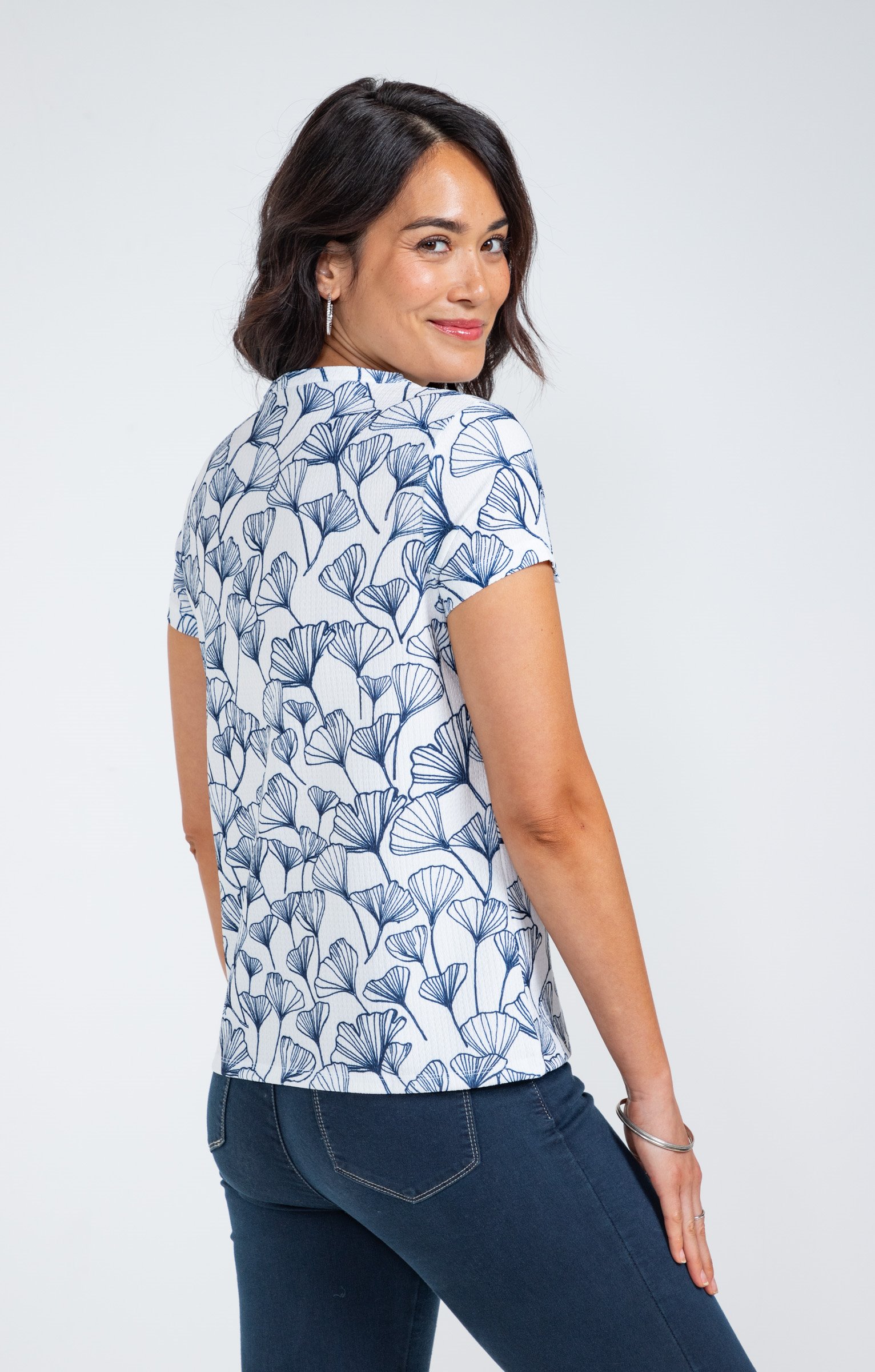 Tee-shirt manches courtes  - ÉCRU