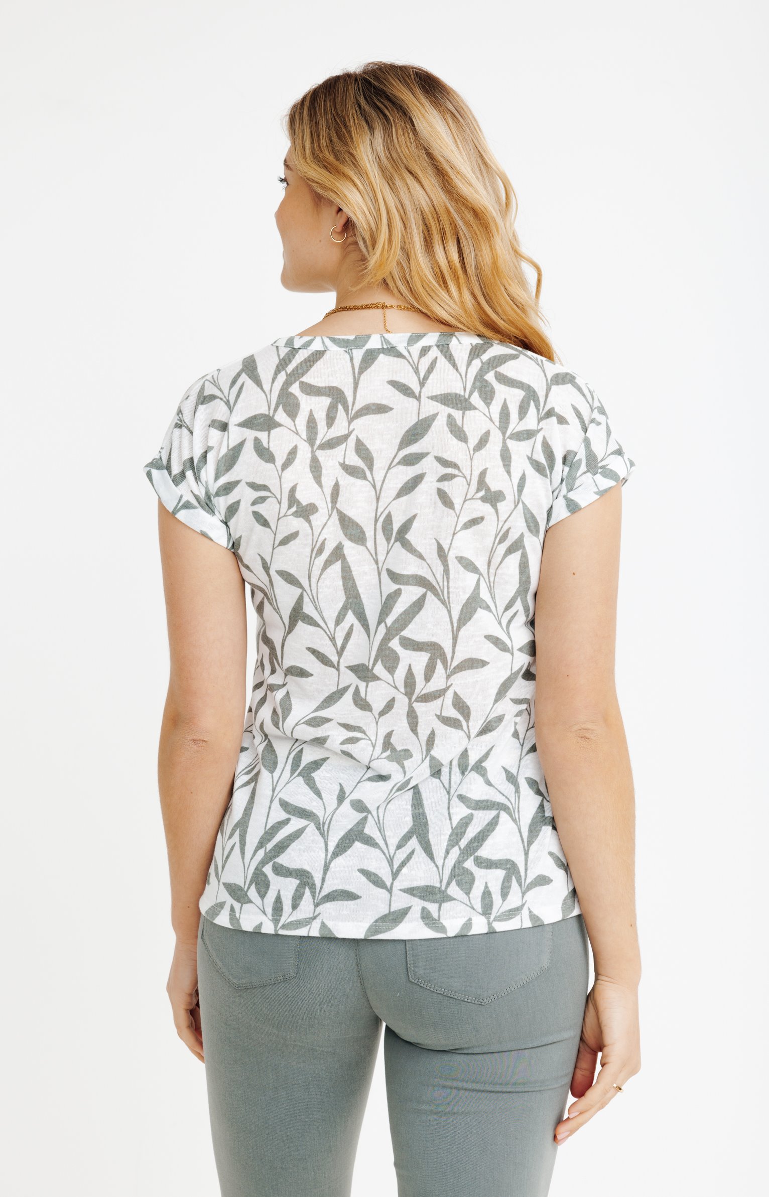 Tee-shirt manches courtes - KAKI CLAIR