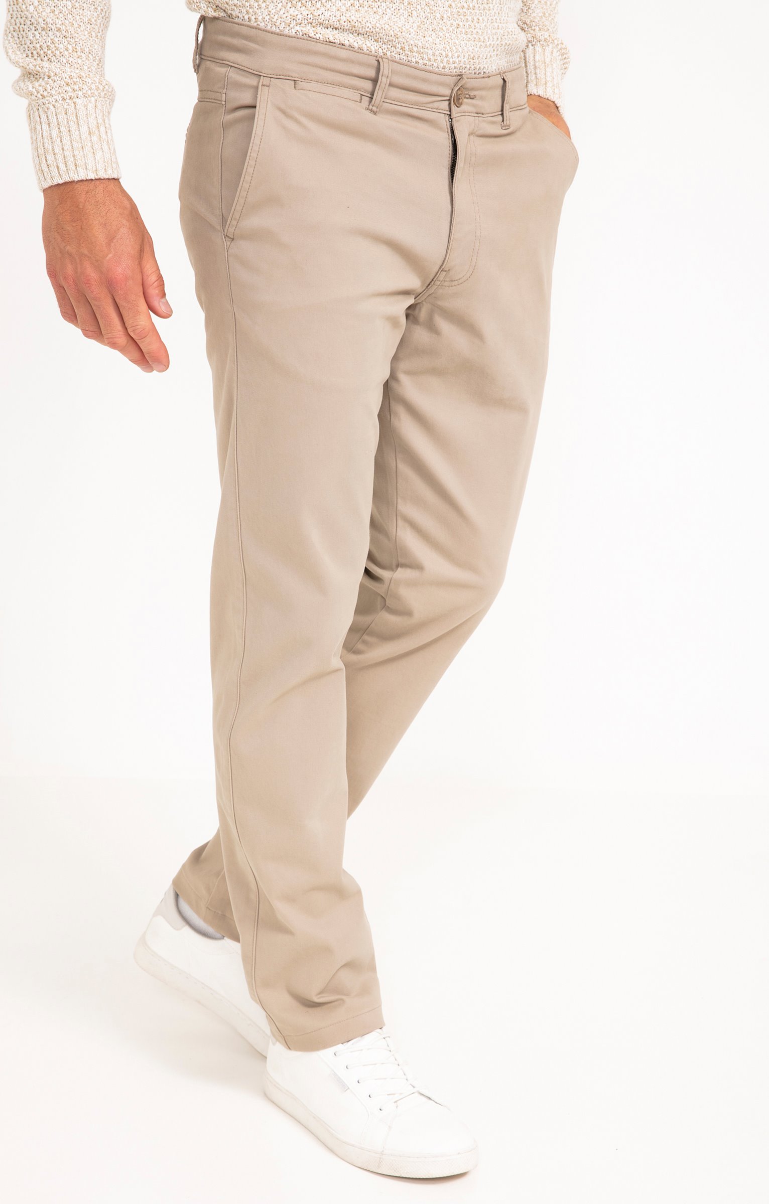 Pantalon chino Winter - BEIGE