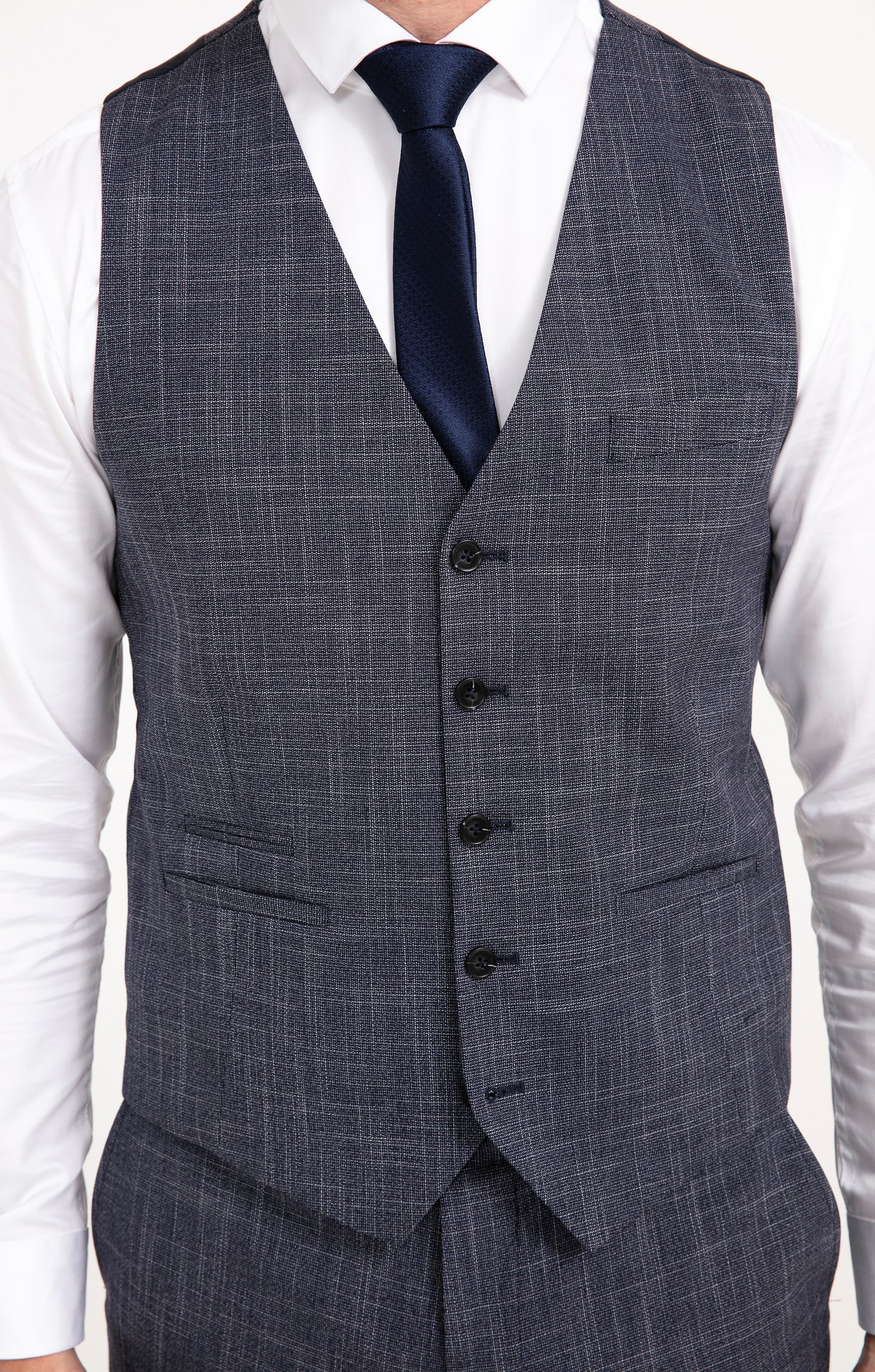 Gilet de costume Sfocato - MARINE