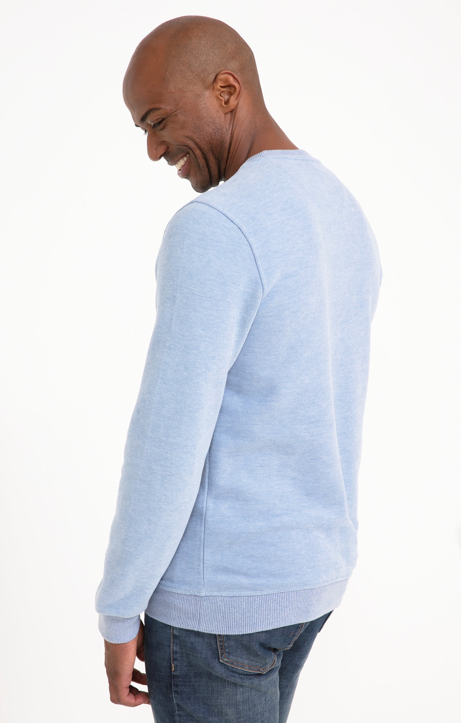 Sweat manches longues Dolce - BLEU CIEL