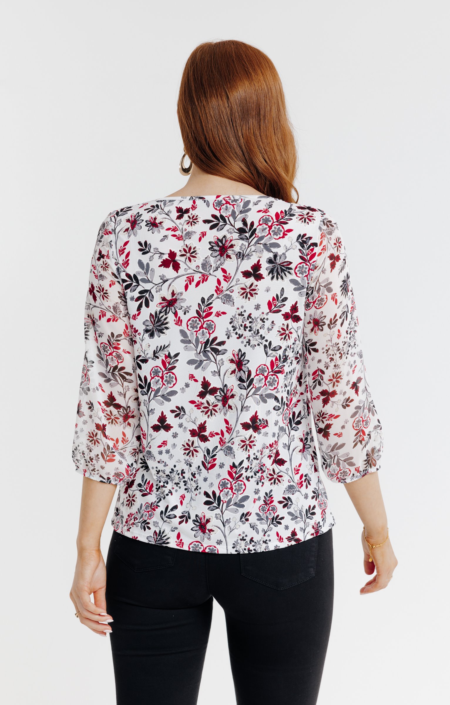 Tee-shirt imprimé - ROUGE