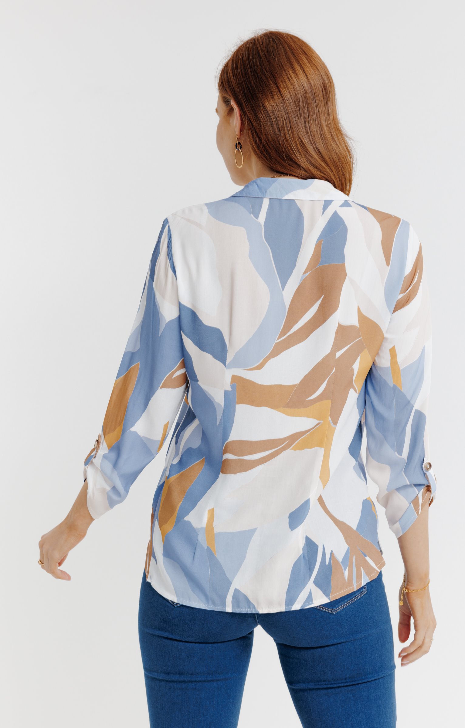 Chemise imprimée  graphique  - ÉCRU