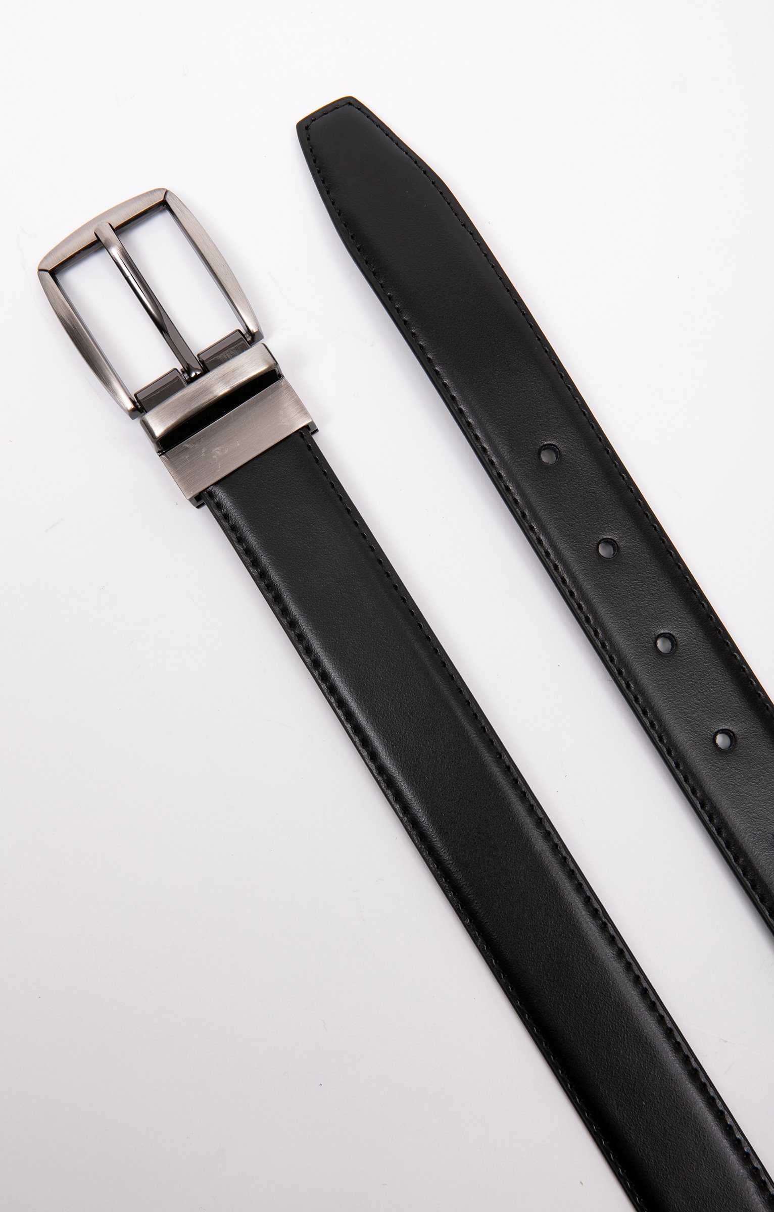 Ceinture réversible - NOIR