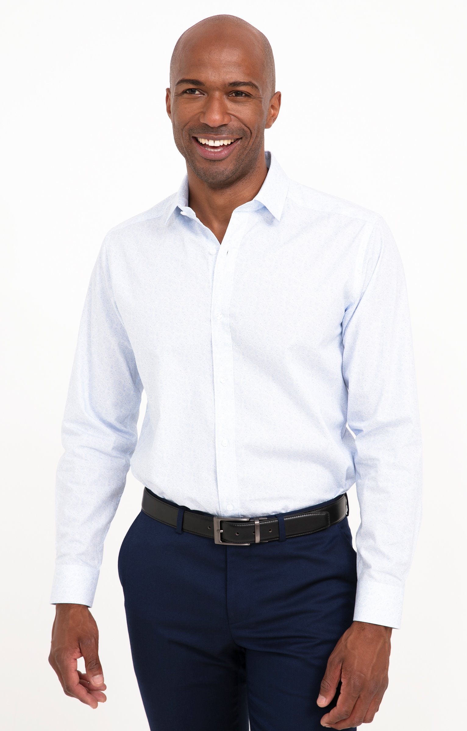 Chemise CASHBLUE coupe regular - BLEU CIEL