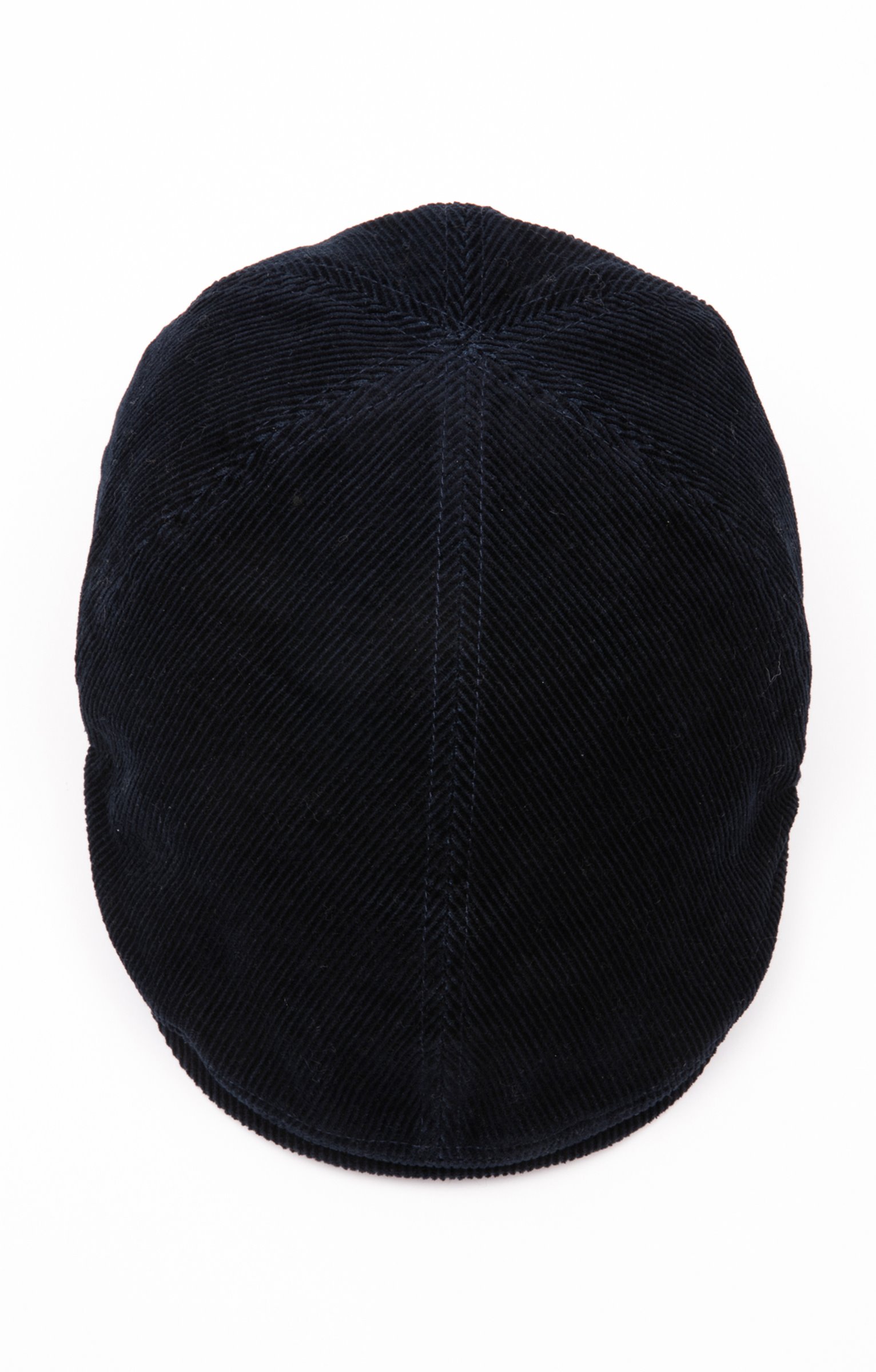 Casquette plate velours - NOIR
