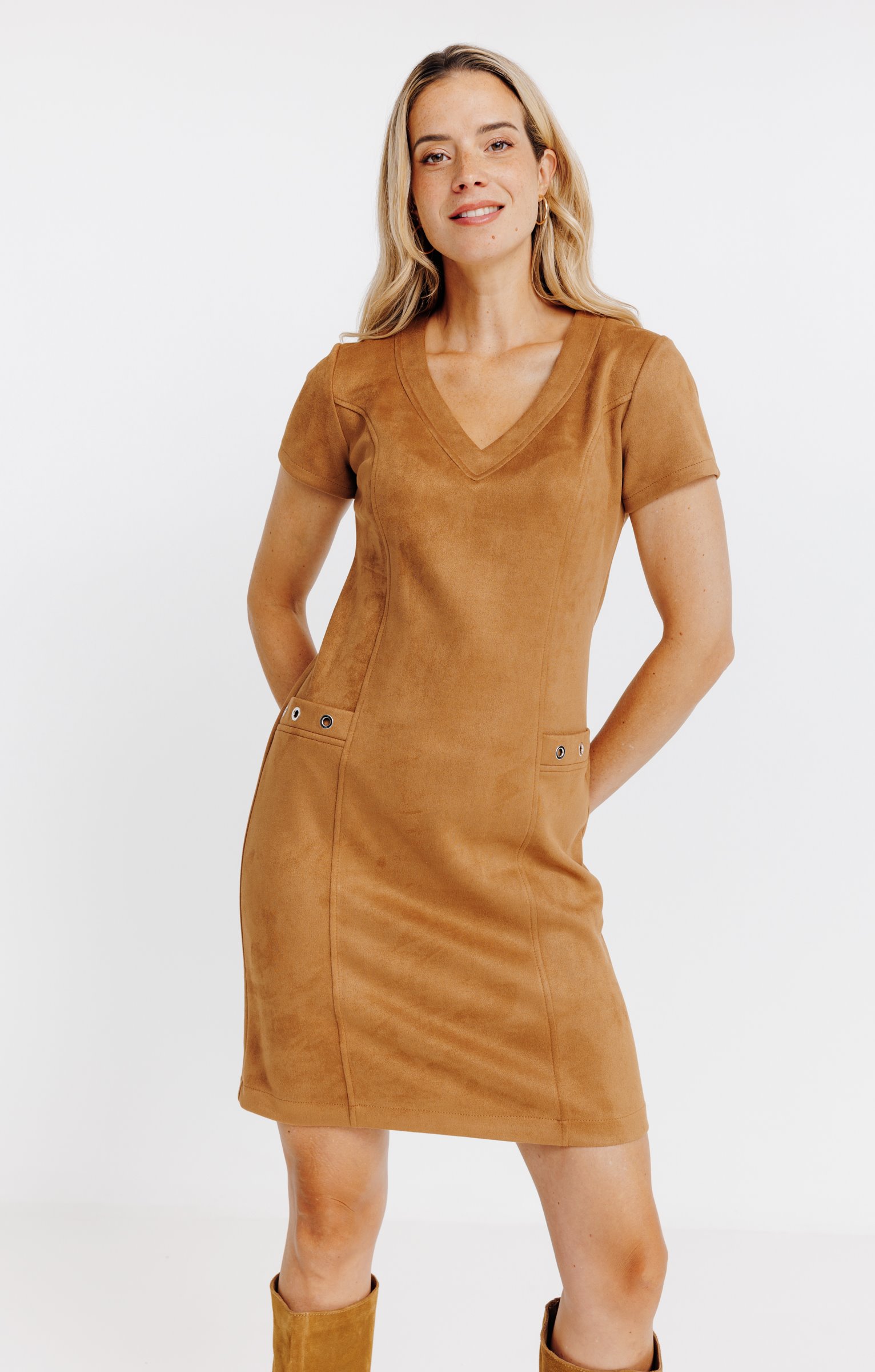 Robe maille - HAVANE