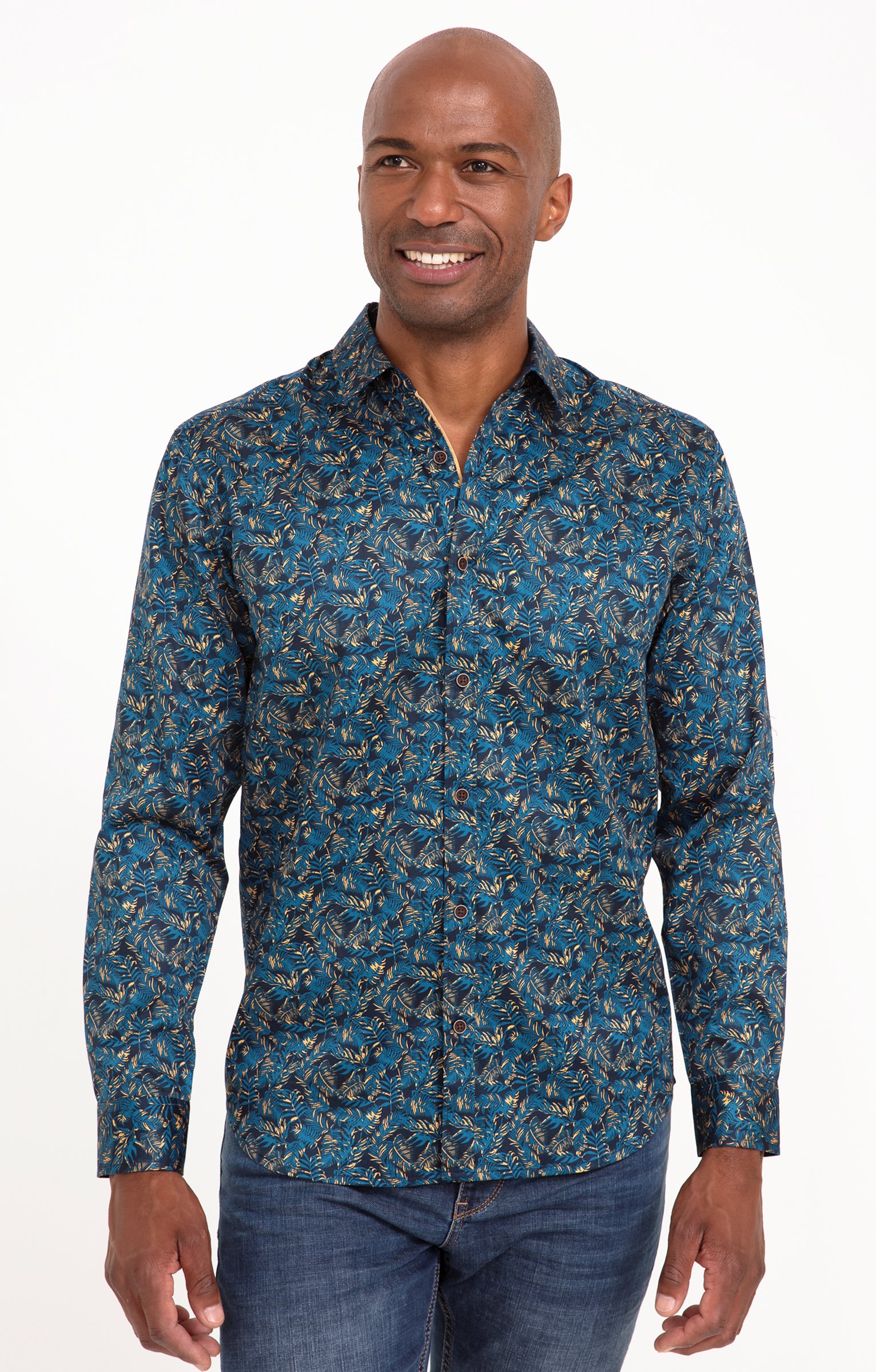 Chemise à manches longues LILDARKO - PÉTROLE