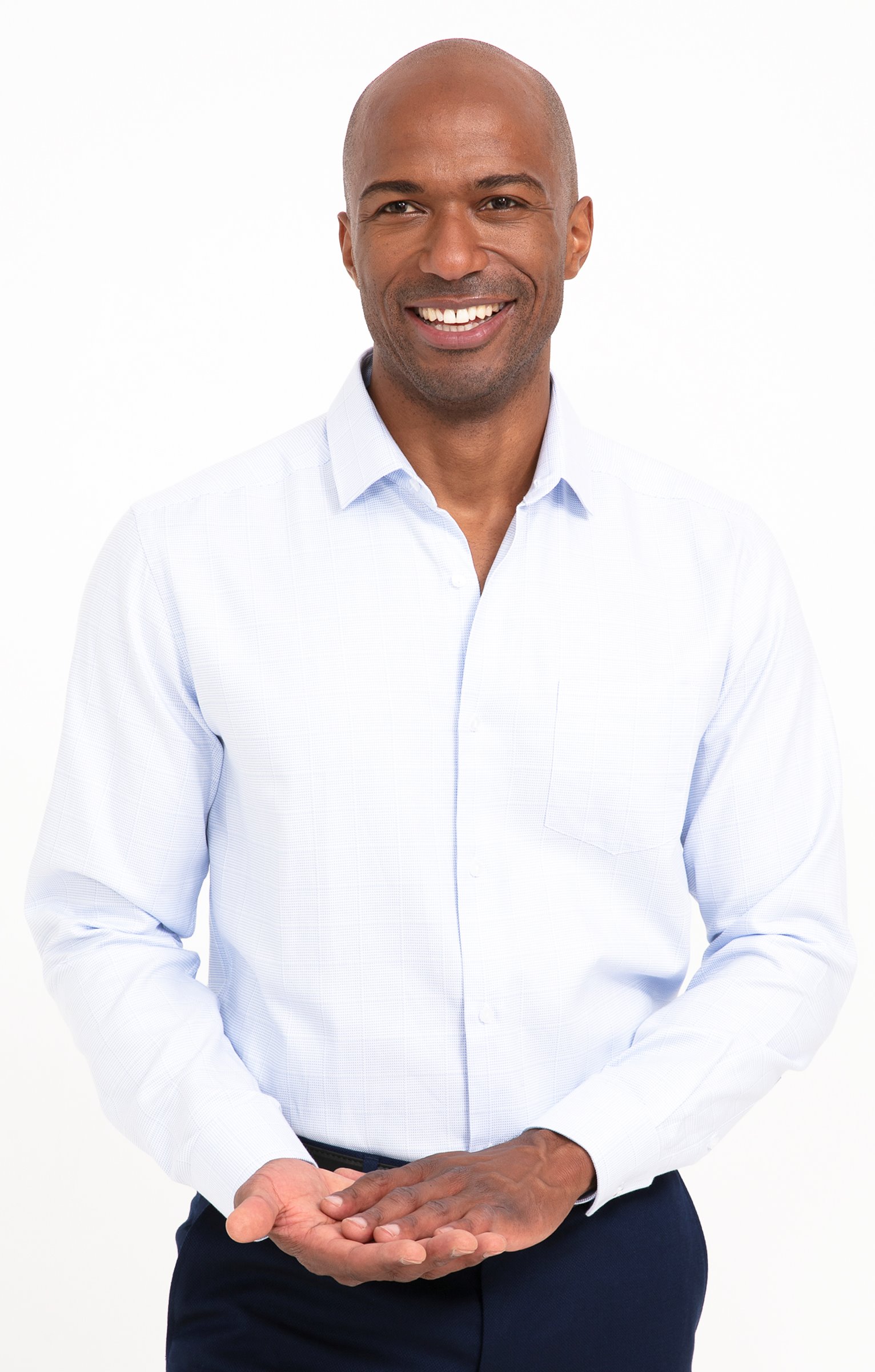 Chemise BLUWINDOW coupe regular - BLEU CIEL