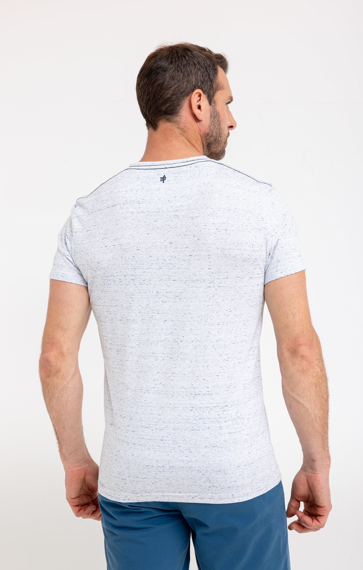 Tee-shirt manches courtes Parro - BLANC