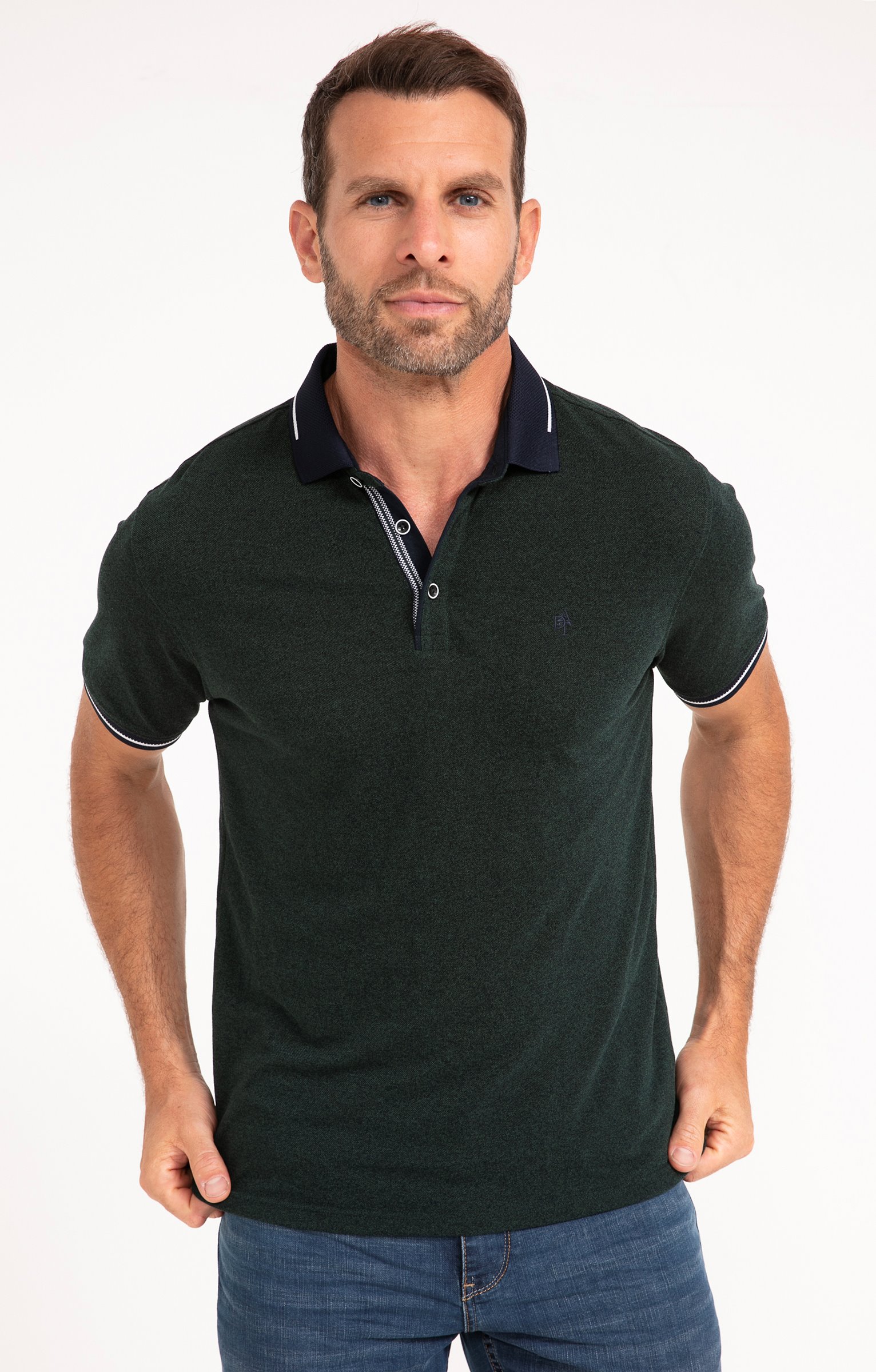 Polo manches courtes Grindle - VERT