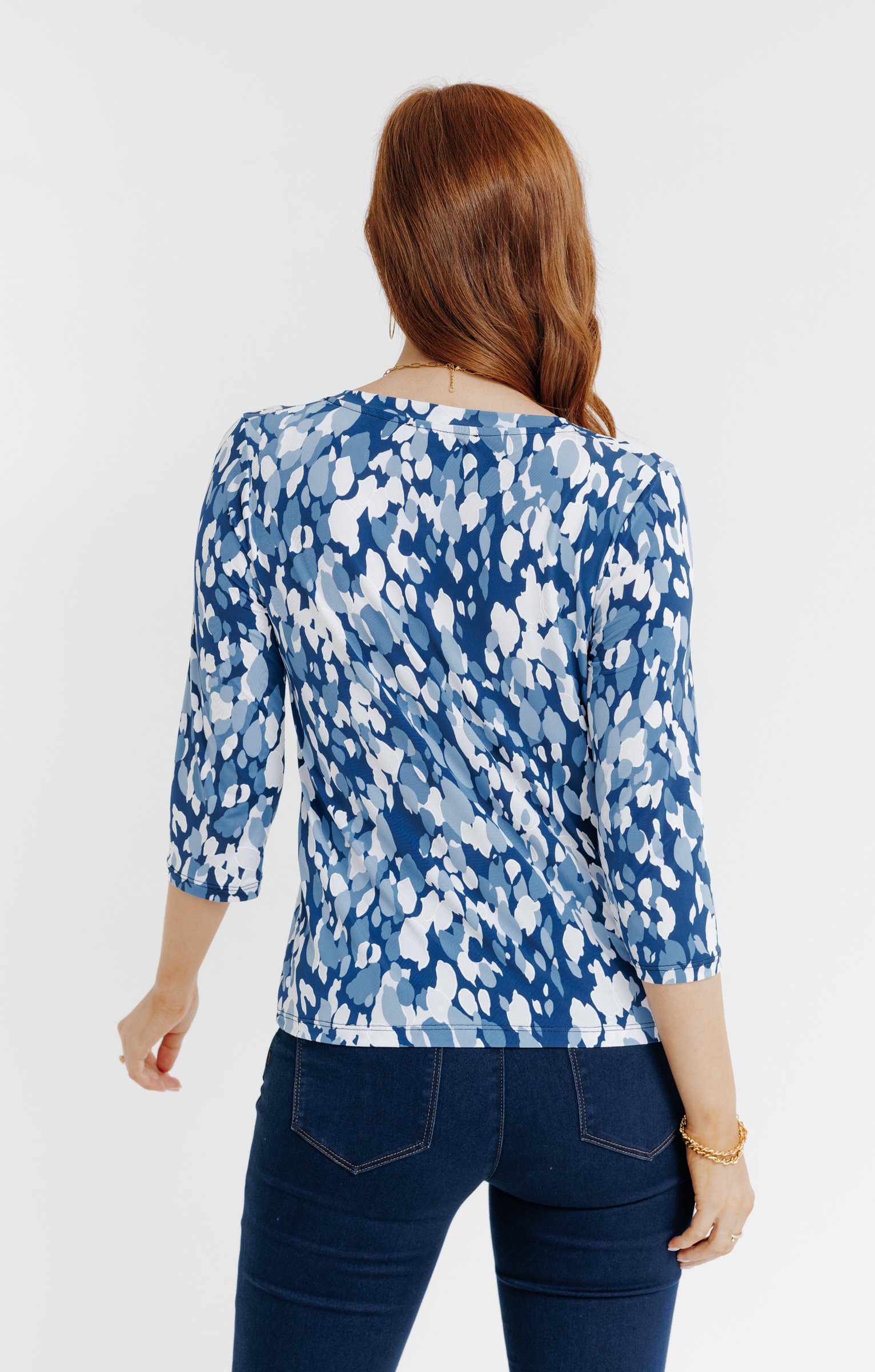 Tee-shirt imprimé - BLEU