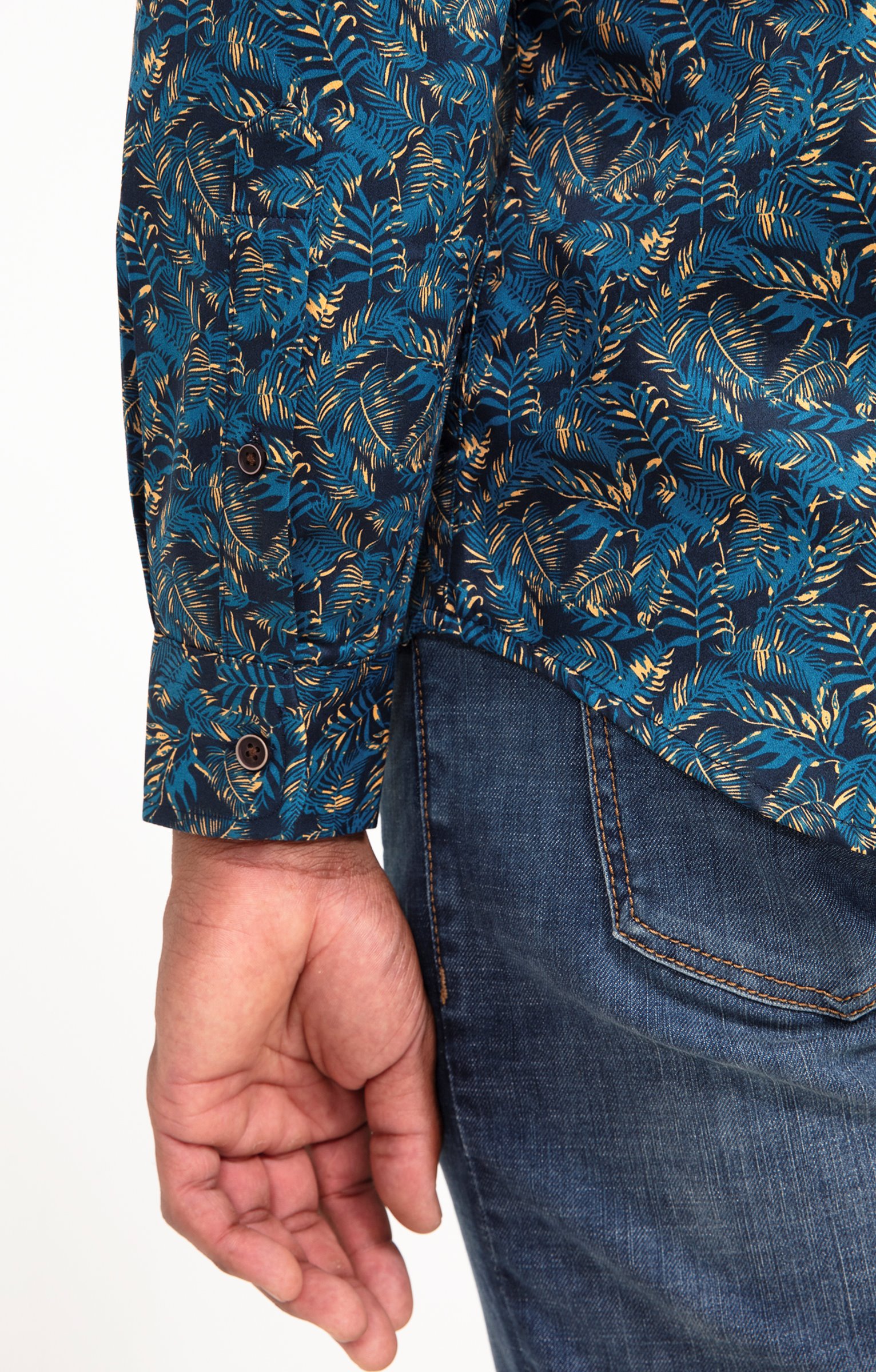 Chemise à manches longues LILDARKO - PÉTROLE