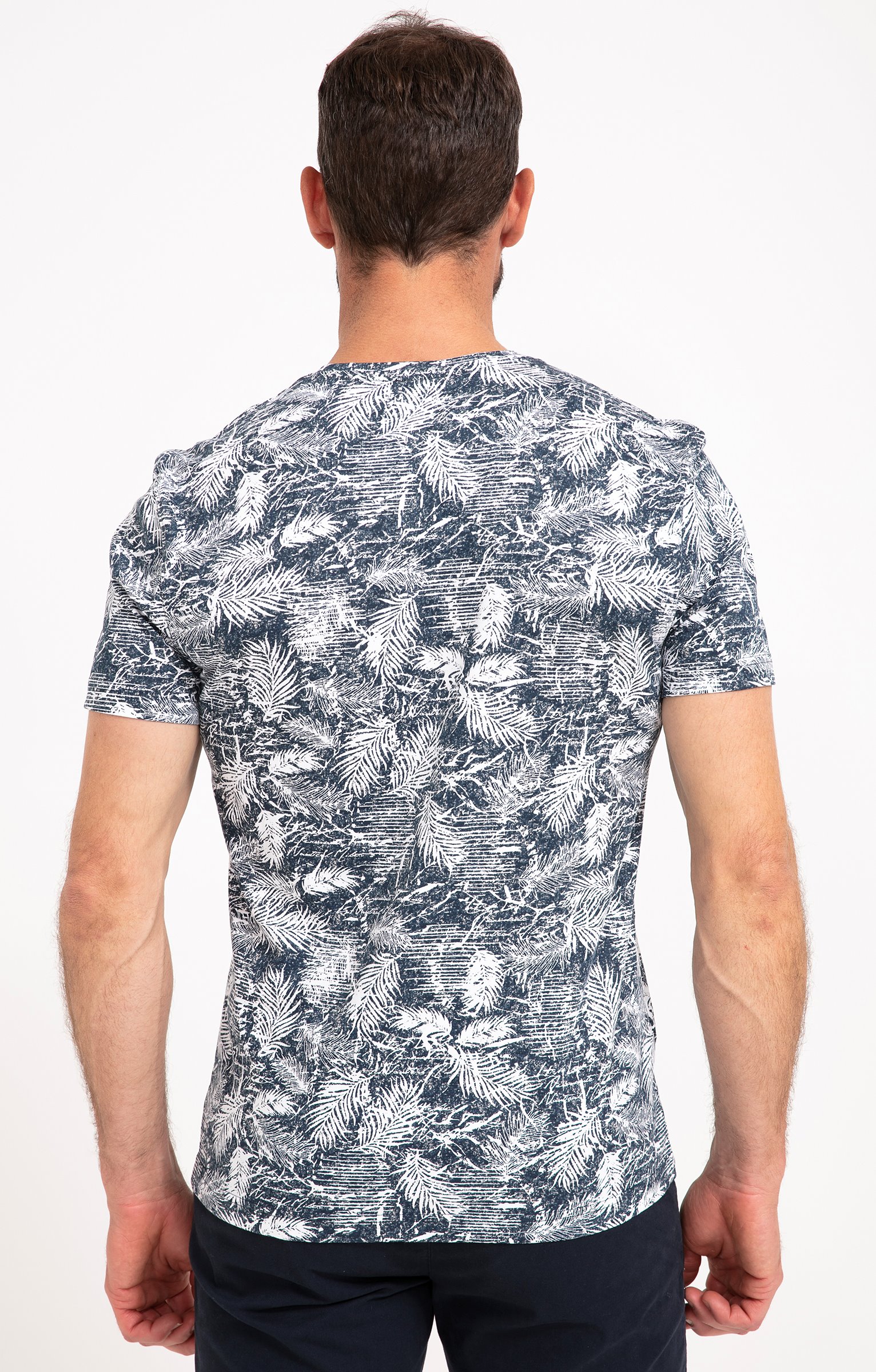 Tee-shirt manches courtes Ile - BLEU