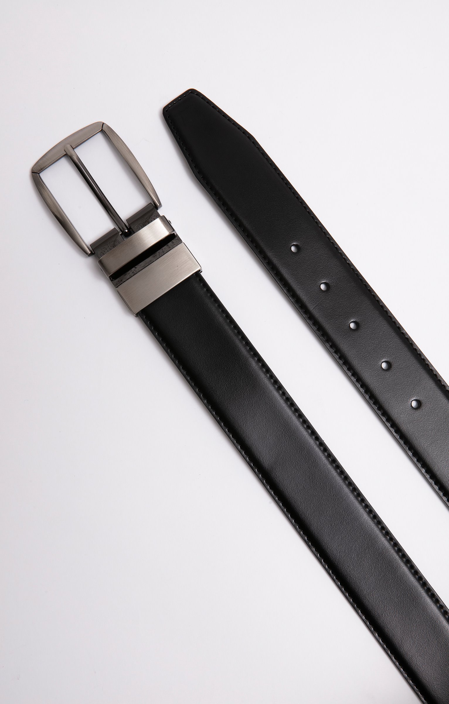 Ceinture à boucle - NOIR