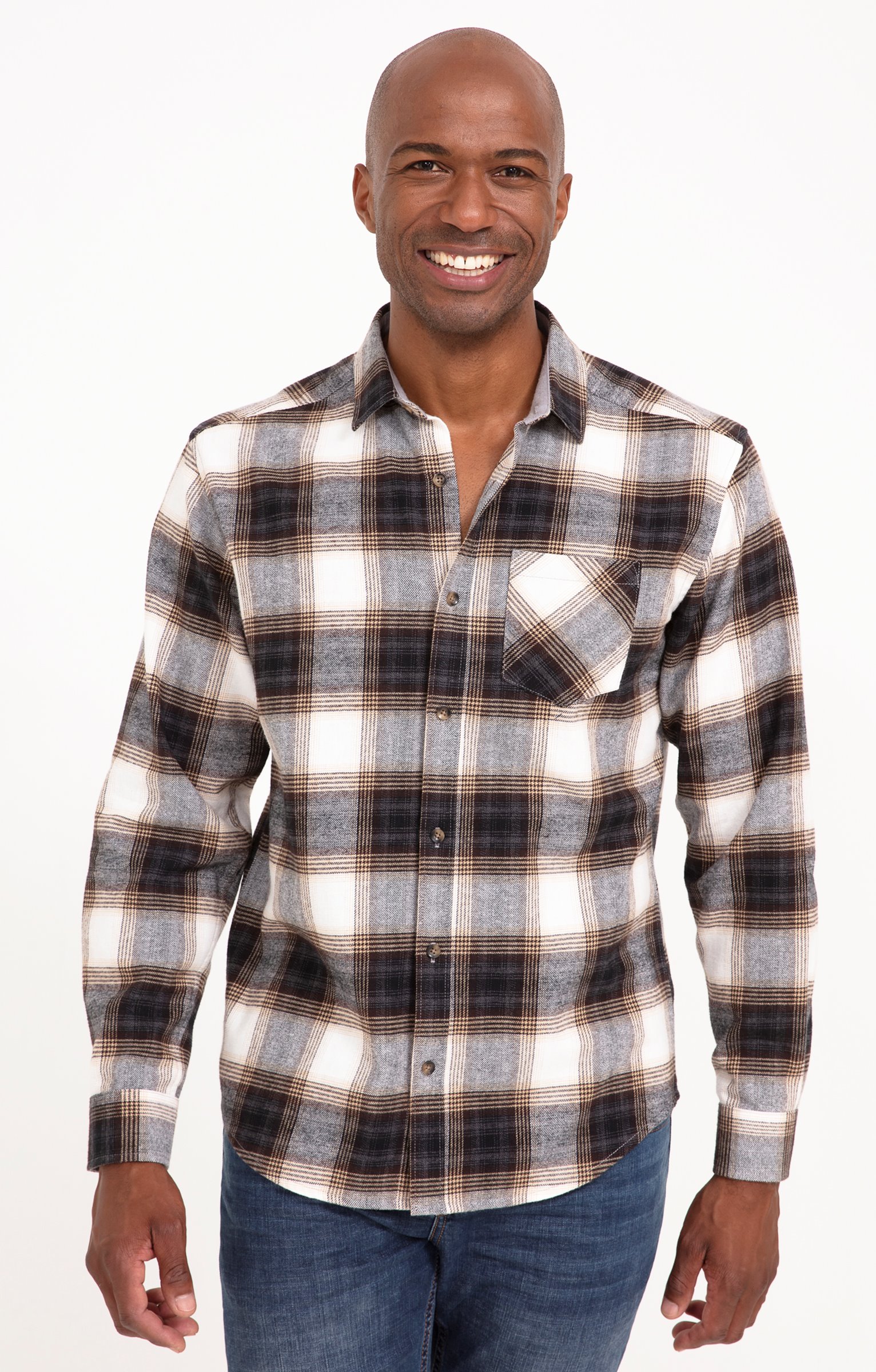 Chemise manches longue BROWN - MARRON