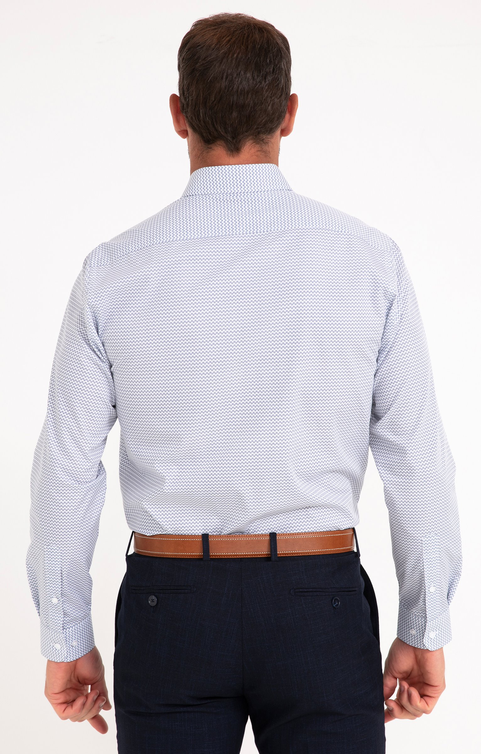 Chemise manches longues MARVIN - BLANC