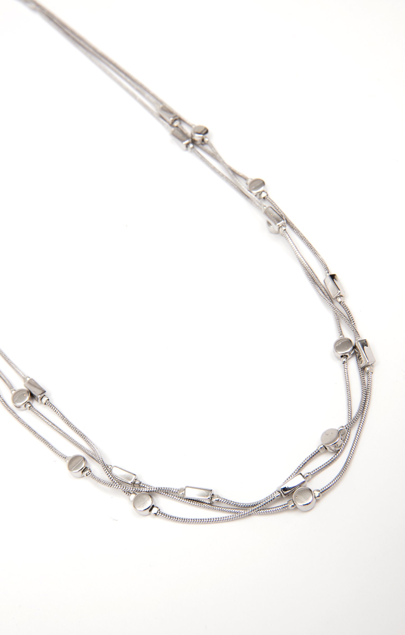 Ras de cou 3 rangs - ARGENT