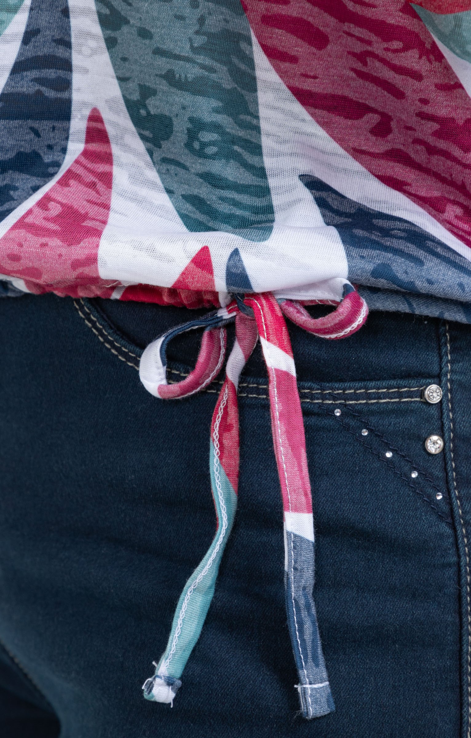 Tee-shirt col rond nouette - ÉCRU