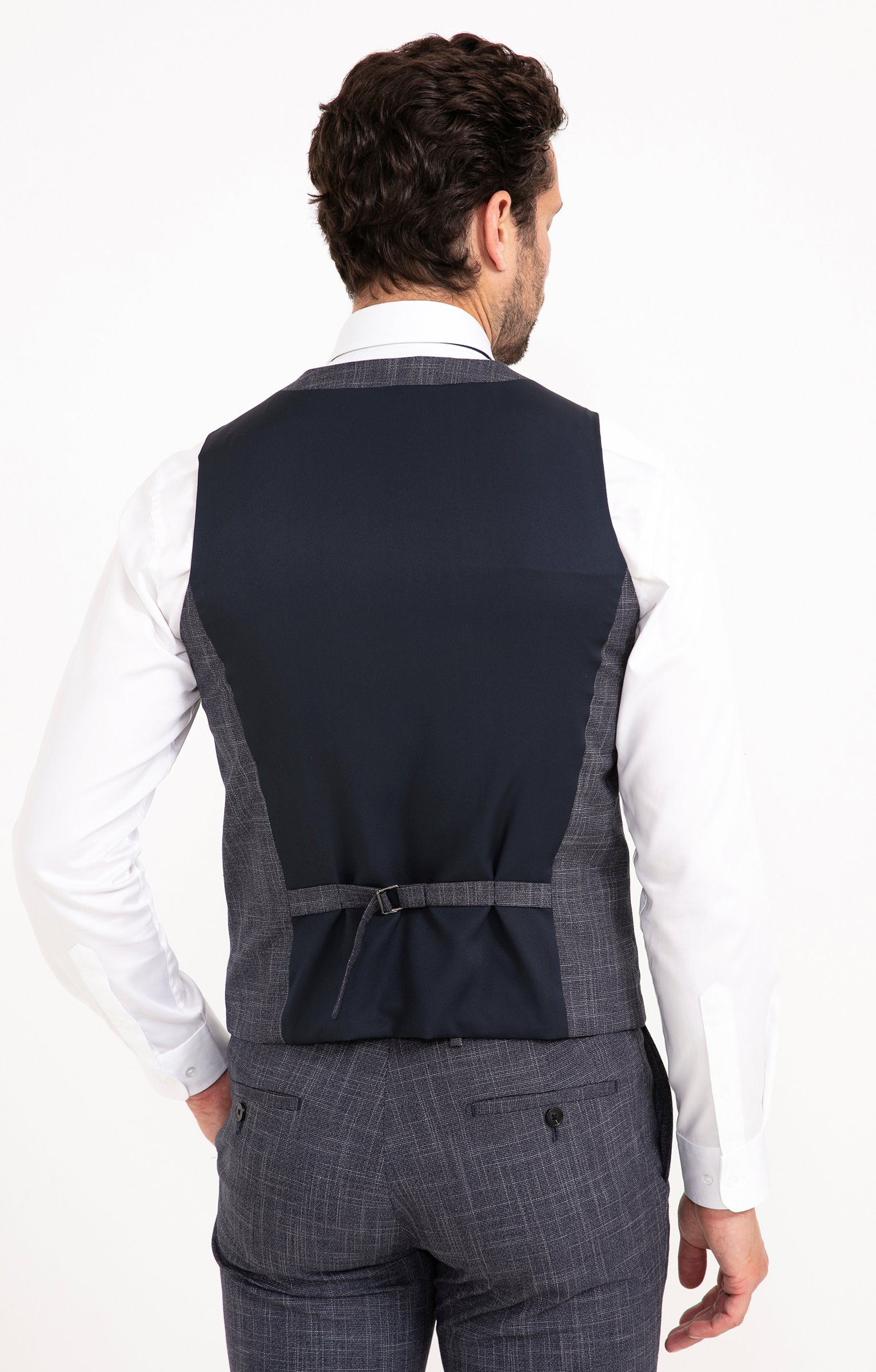 Gilet de costume Sfocato - MARINE