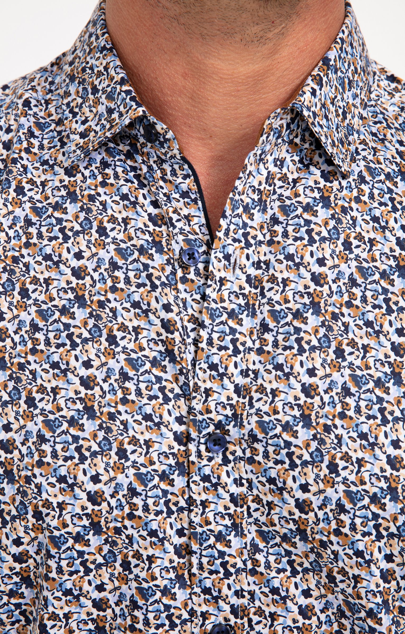 Chemise manches longues BERTHIE - BLANC