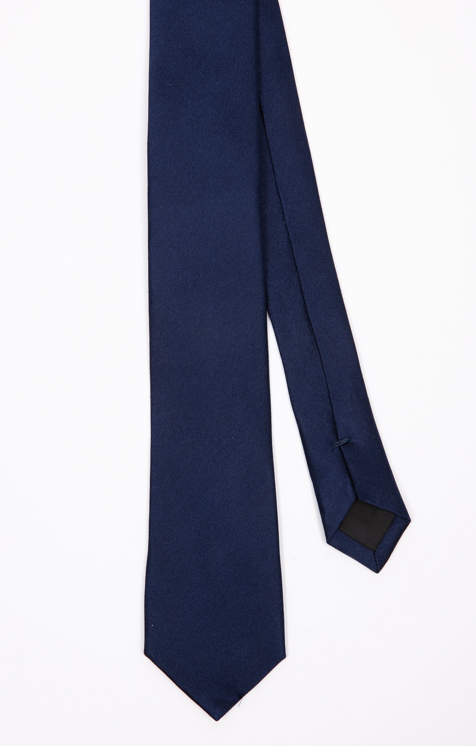 Cravate SATIN - MARINE