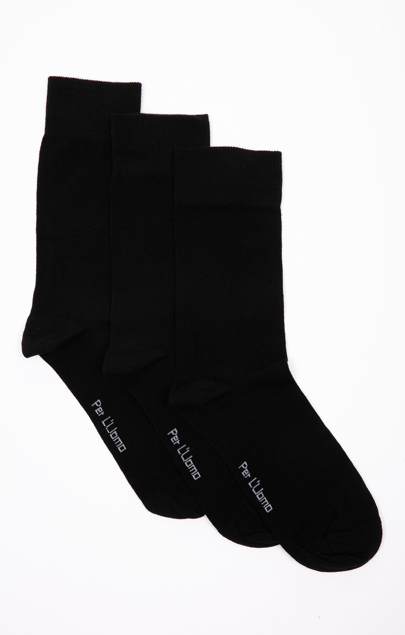 Lot de 3 paires de chaussettes UNIES - NOIR