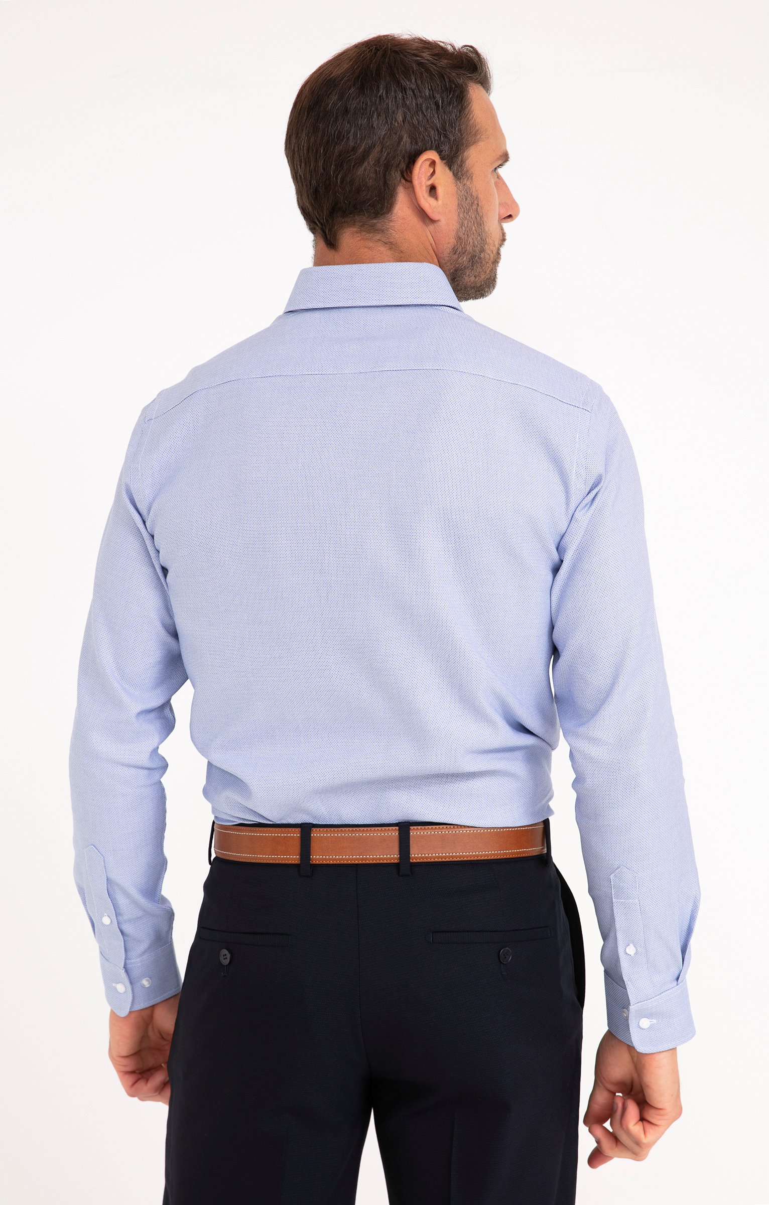 Chemise NAVYNET coupe regular - BLEU