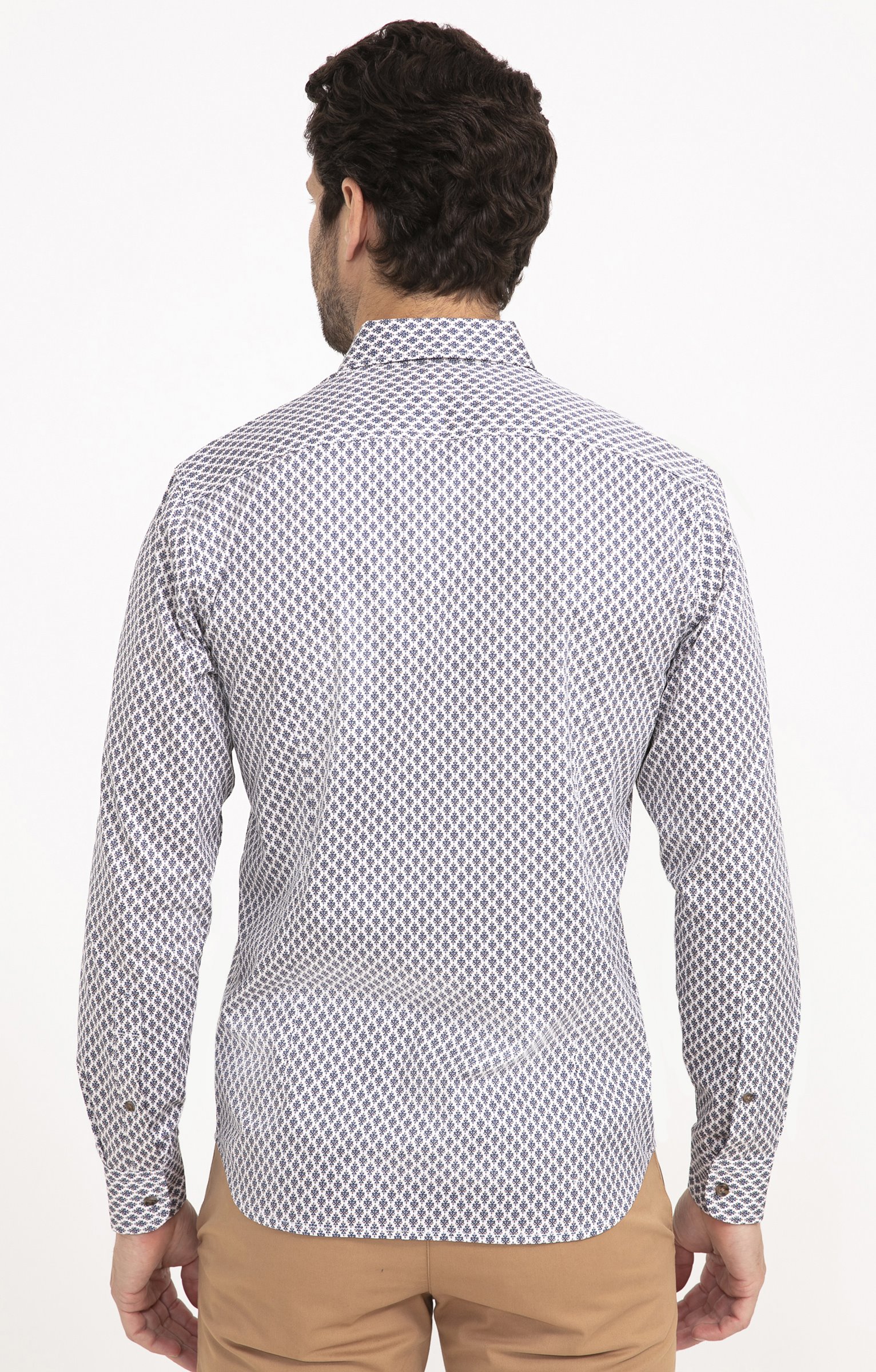 Chemise manches longues BILBA - BLANC