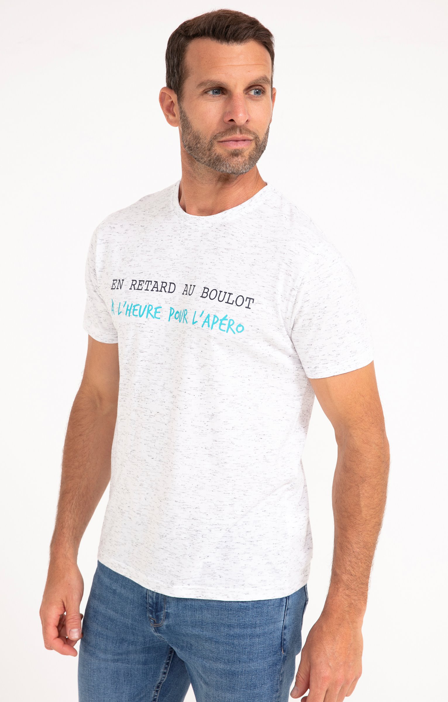 Tee-shirt apéro - BLANC