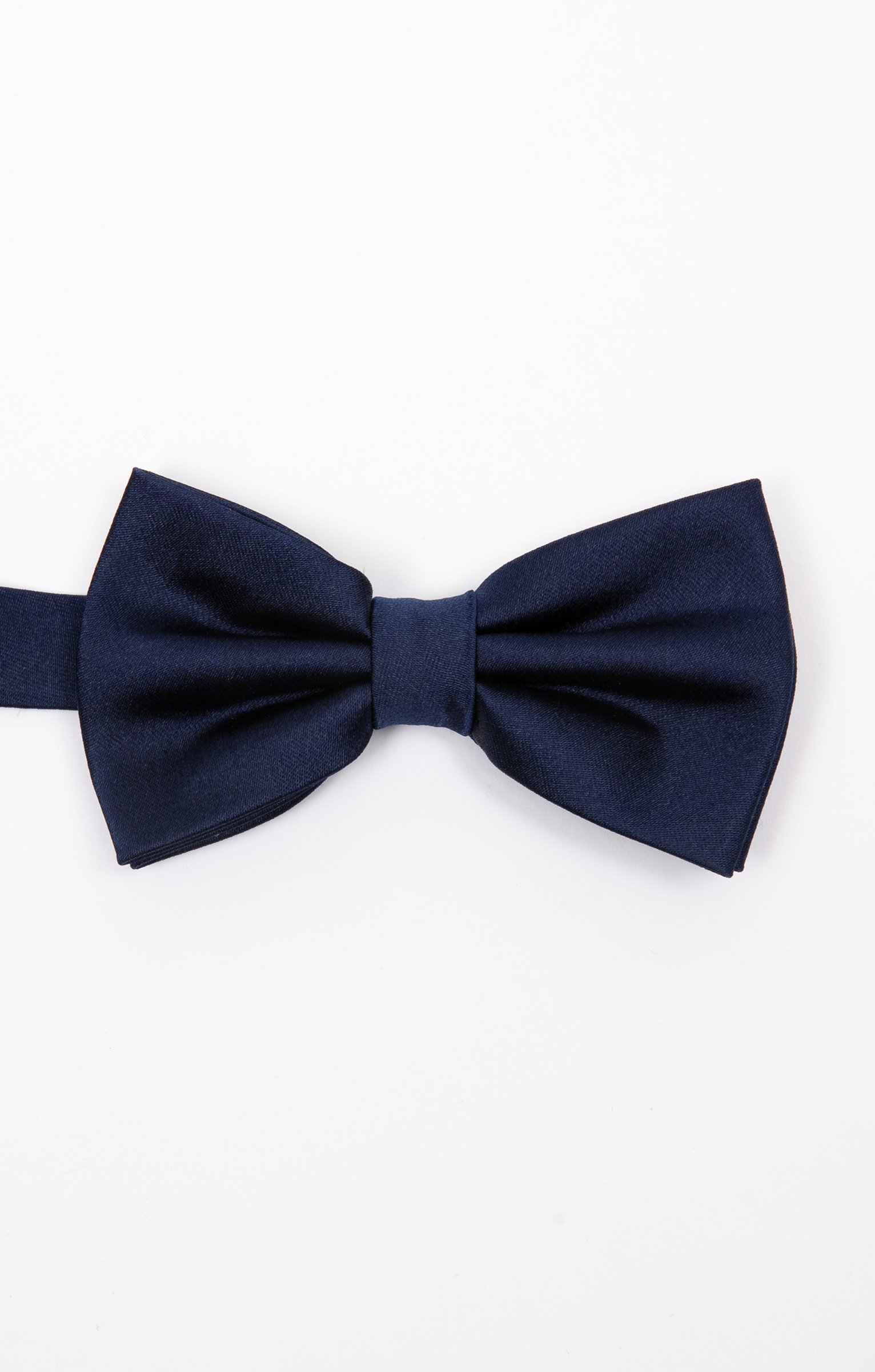 Noeud papillon SATIN - MARINE