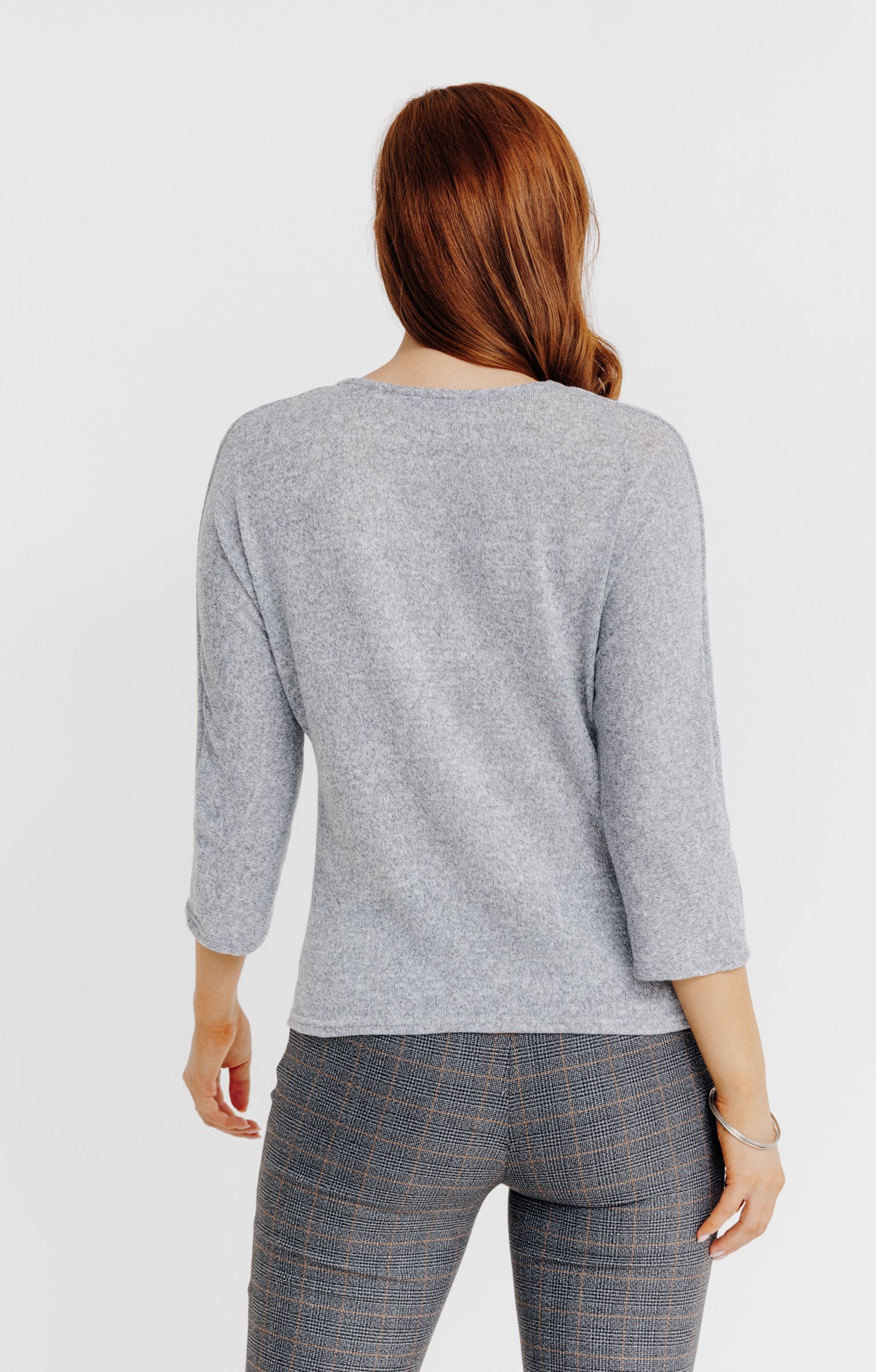 Pull imprimé chat - GRIS CLAIR