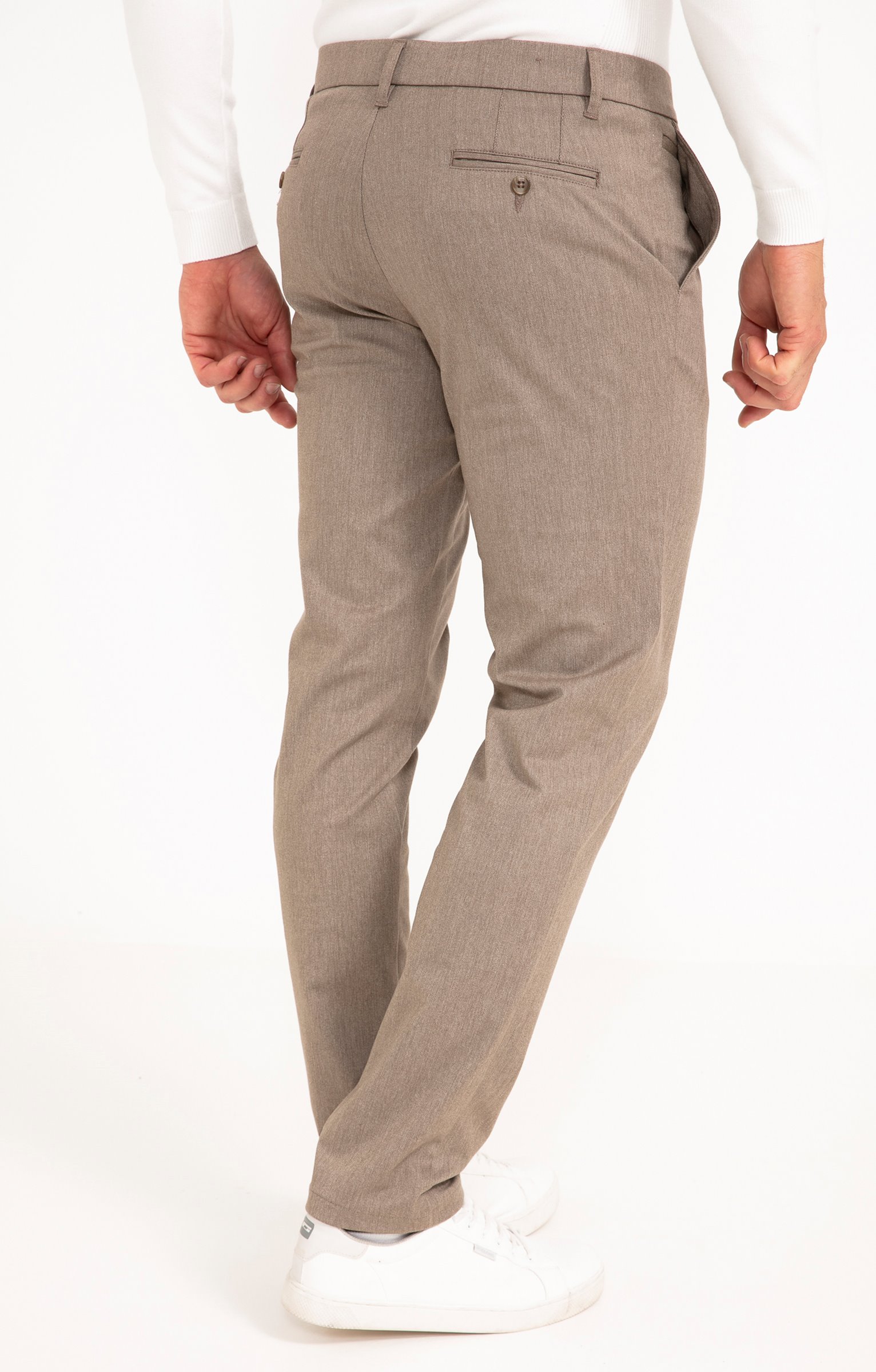 Pantalon chino Brandon - BEIGE
