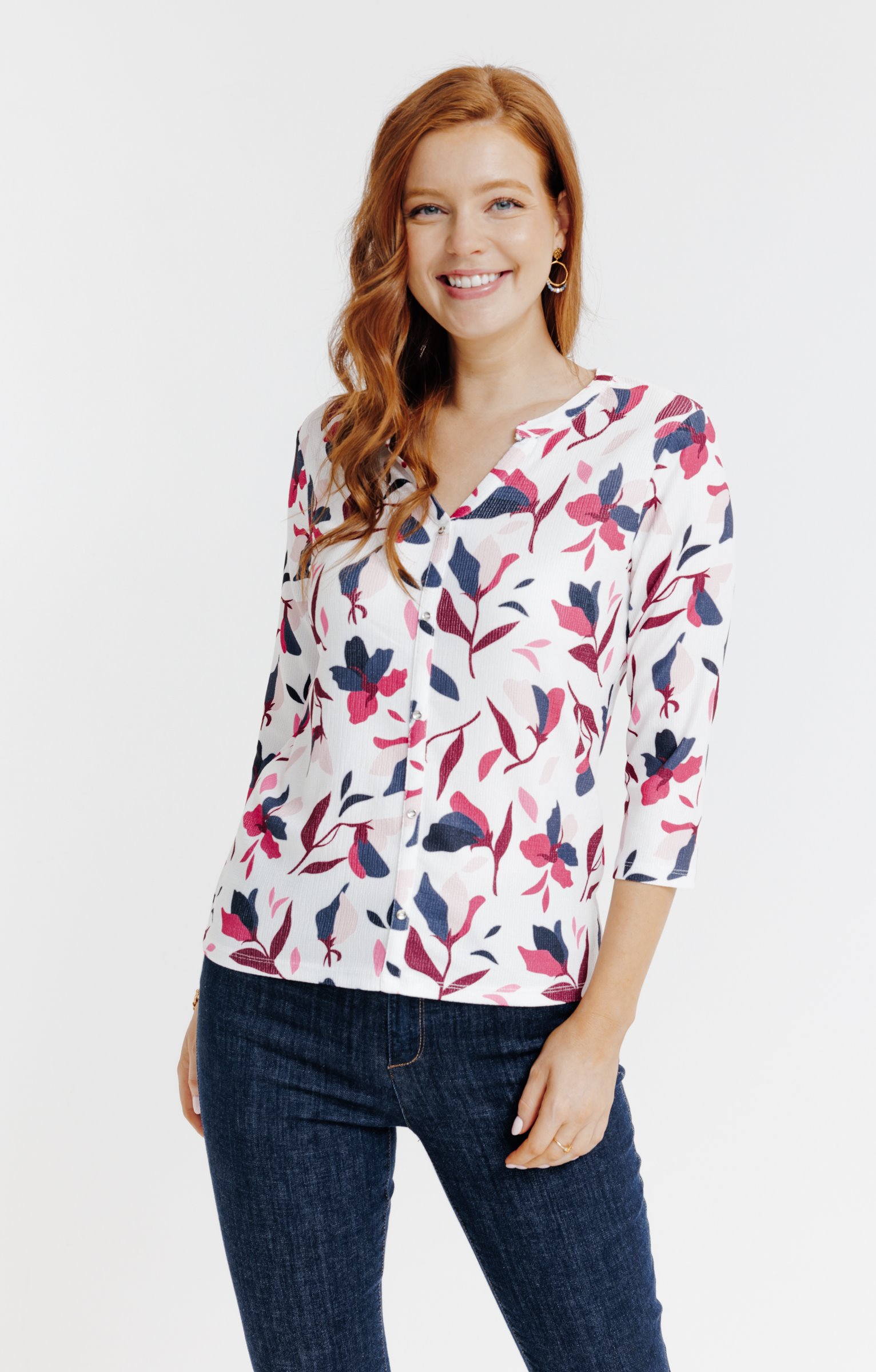 Tee-shirt manches 3/4 - ÉCRU