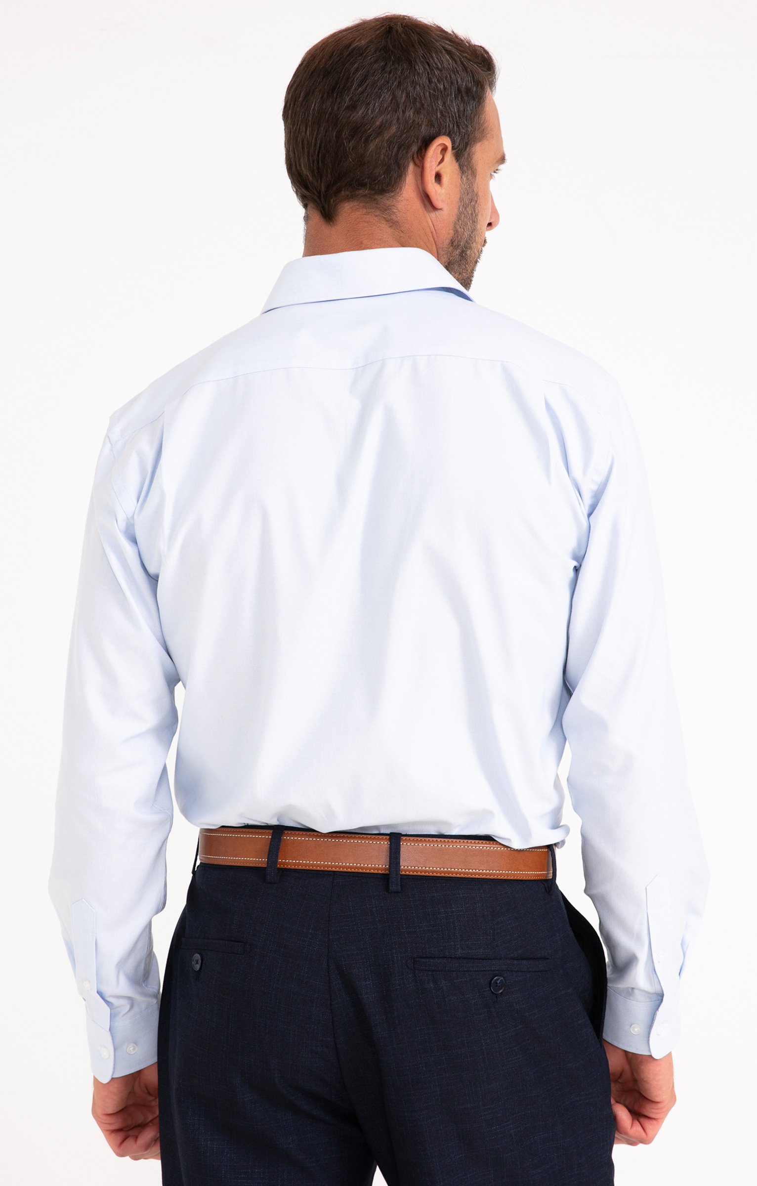 Chemise NANOPOINT coupe confort - BLEU CIEL