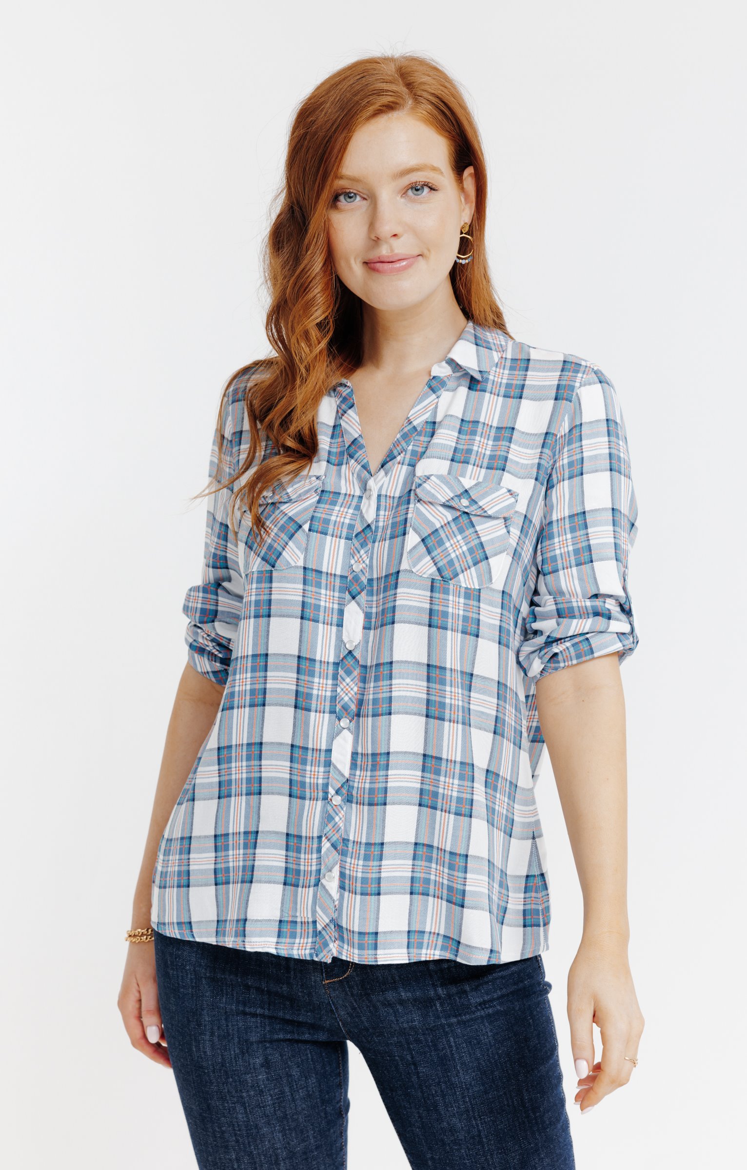 chemise à carreaux  - CANARD