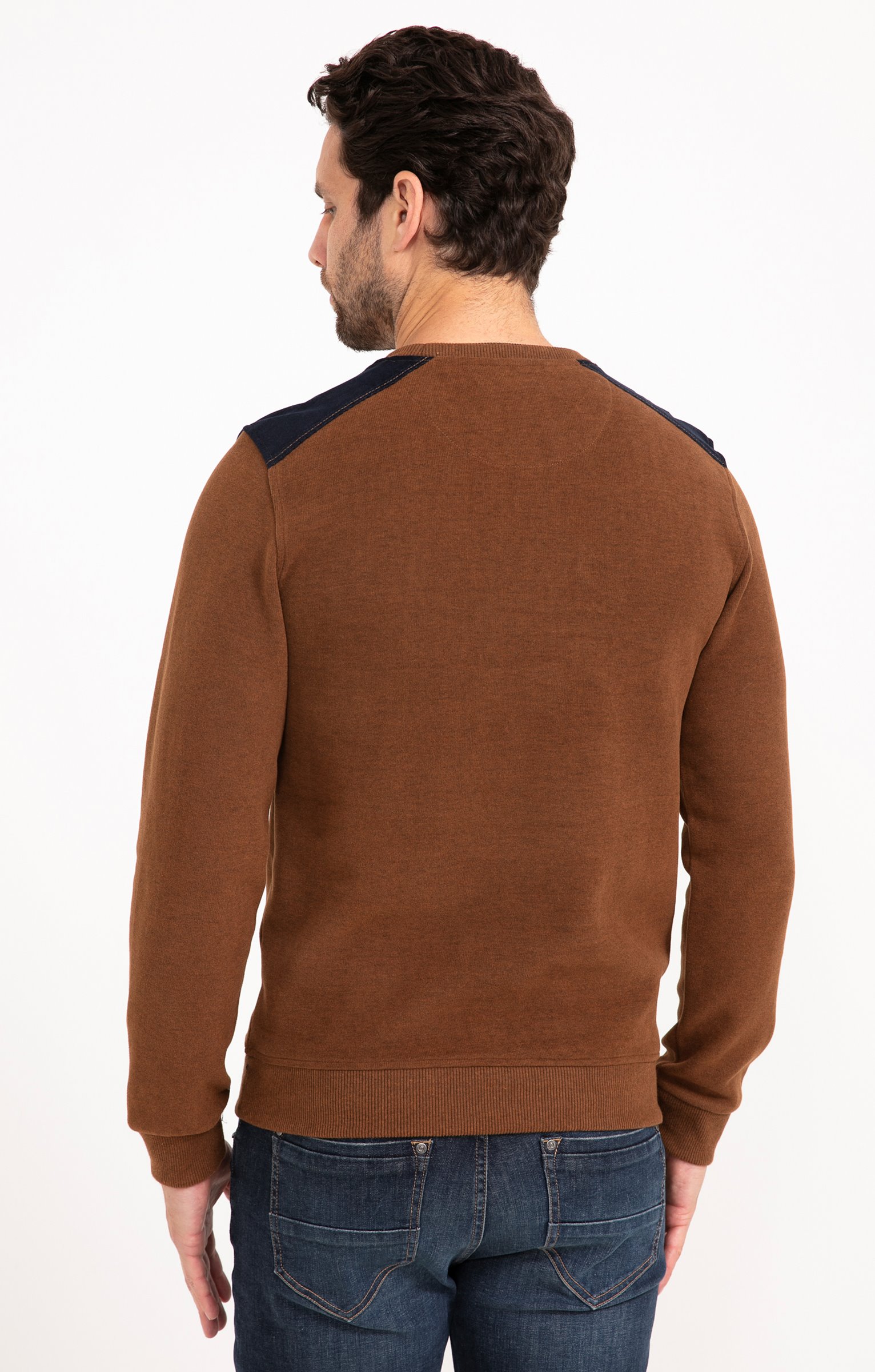 Sweat manches longues Contraste - MOKA