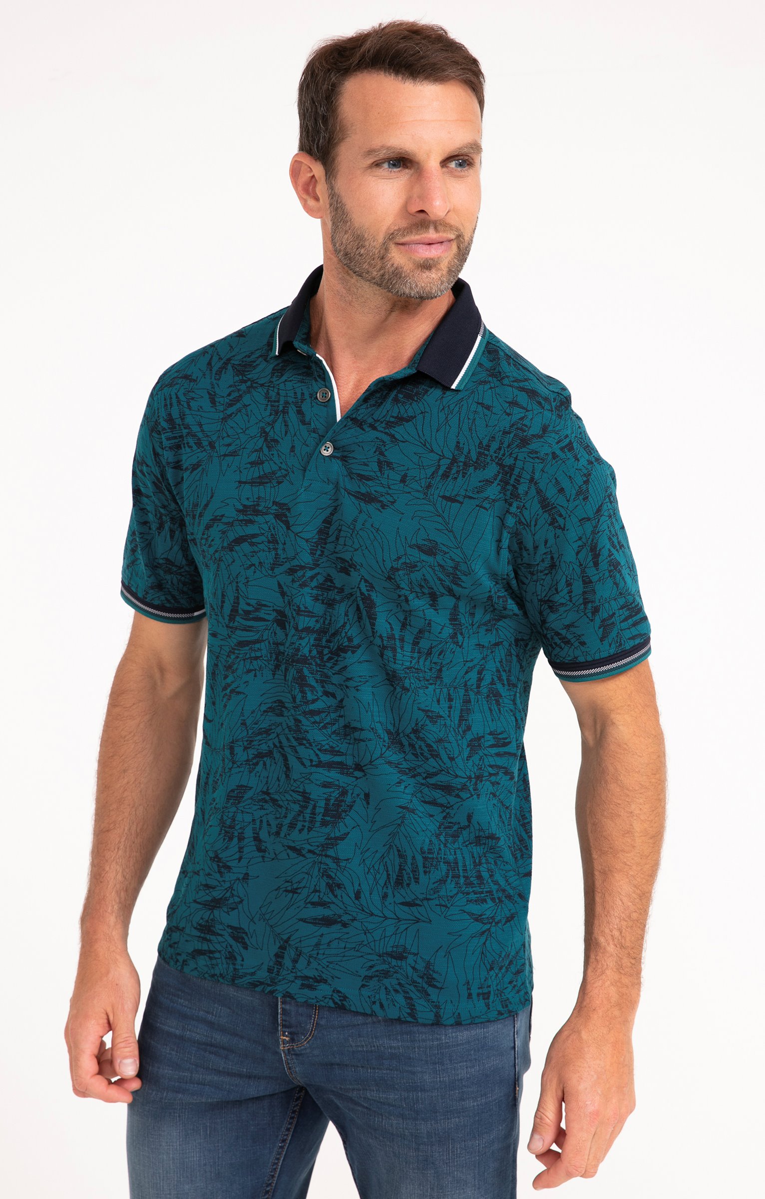 Polo manches courtes Waterco - PÉTROLE