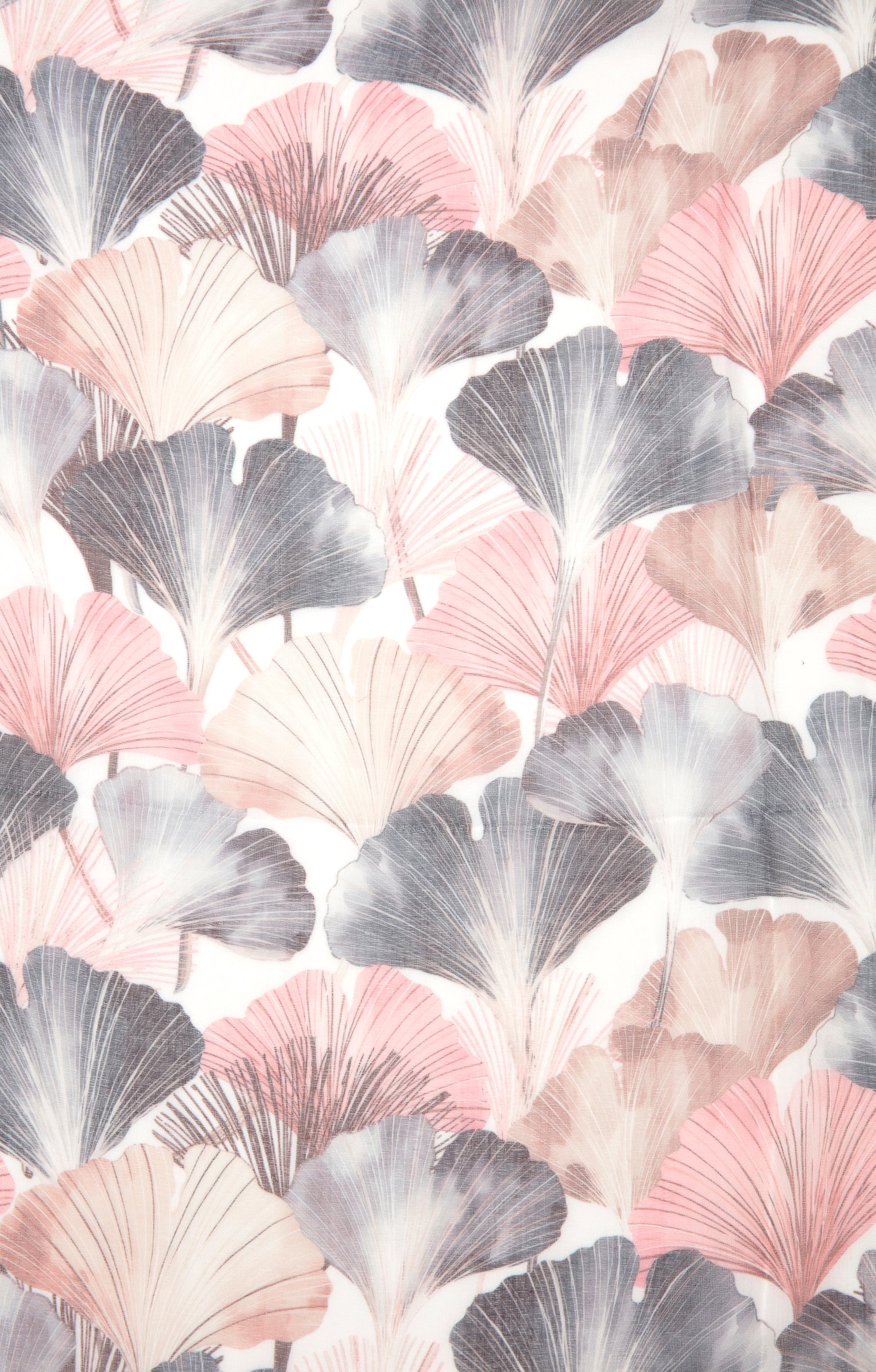 Grand voile léger imprimé - ROSE