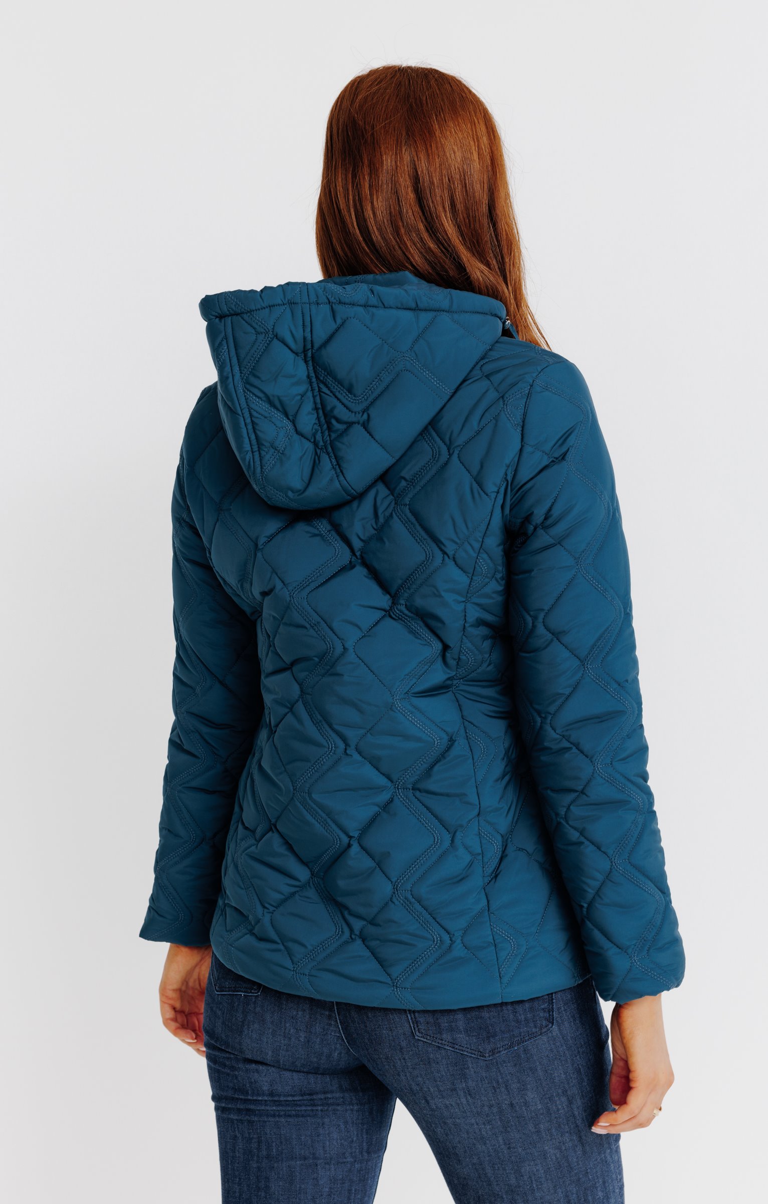 Doudoune légère non doublée - PÉTROLE