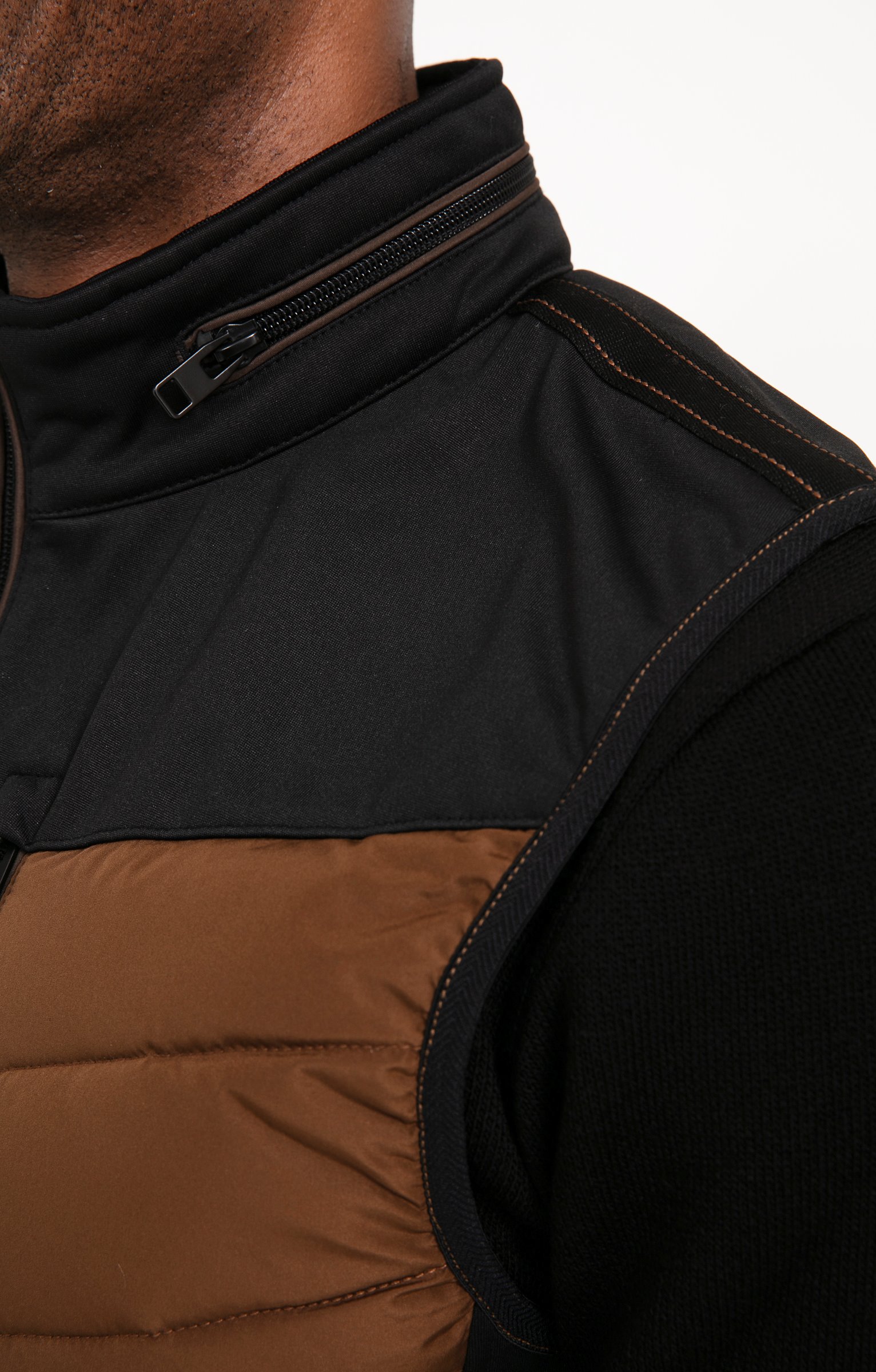 Blouson sans manches DD DENIS - CAMEL