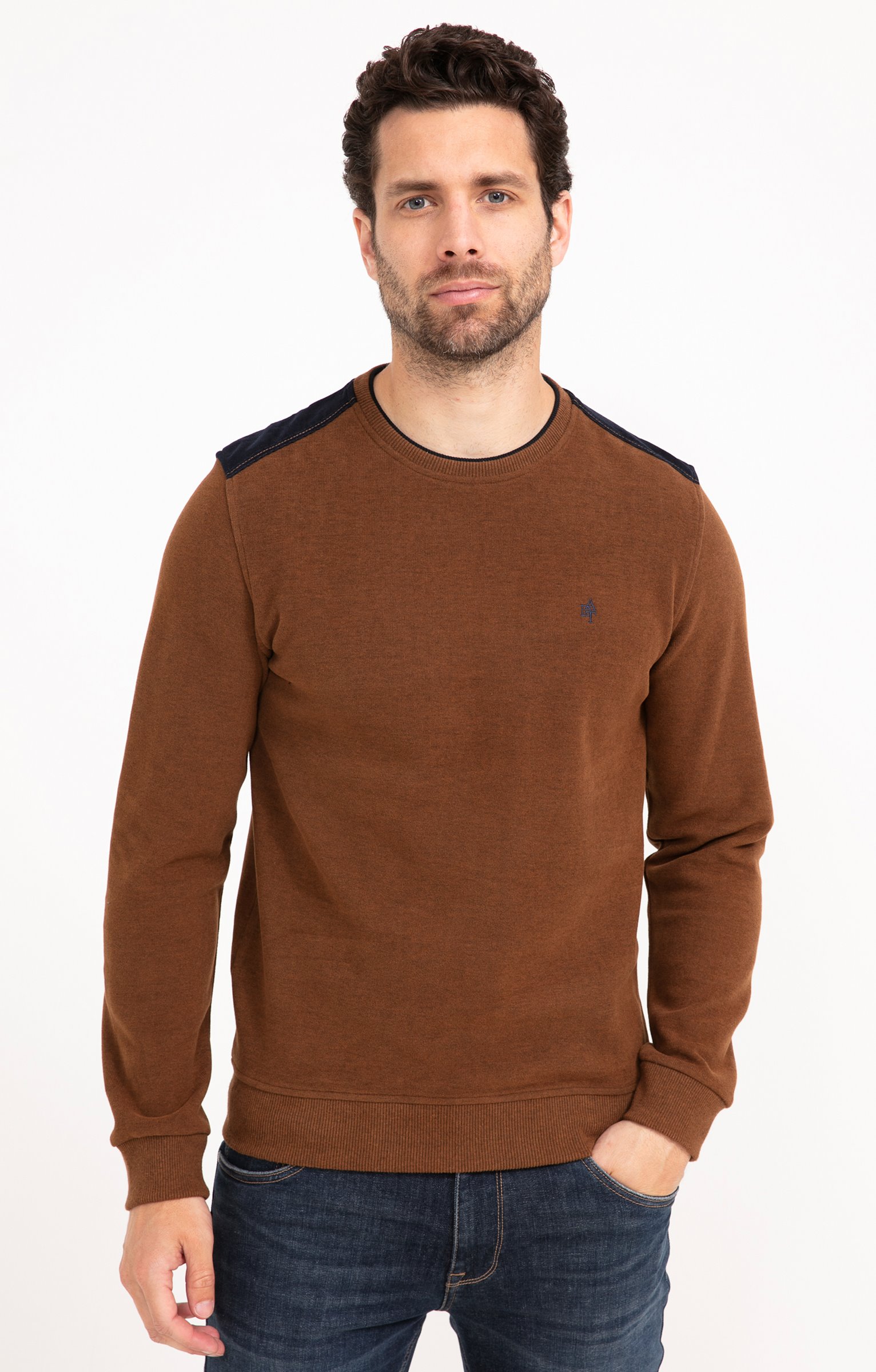 Sweat manches longues Contraste - MOKA