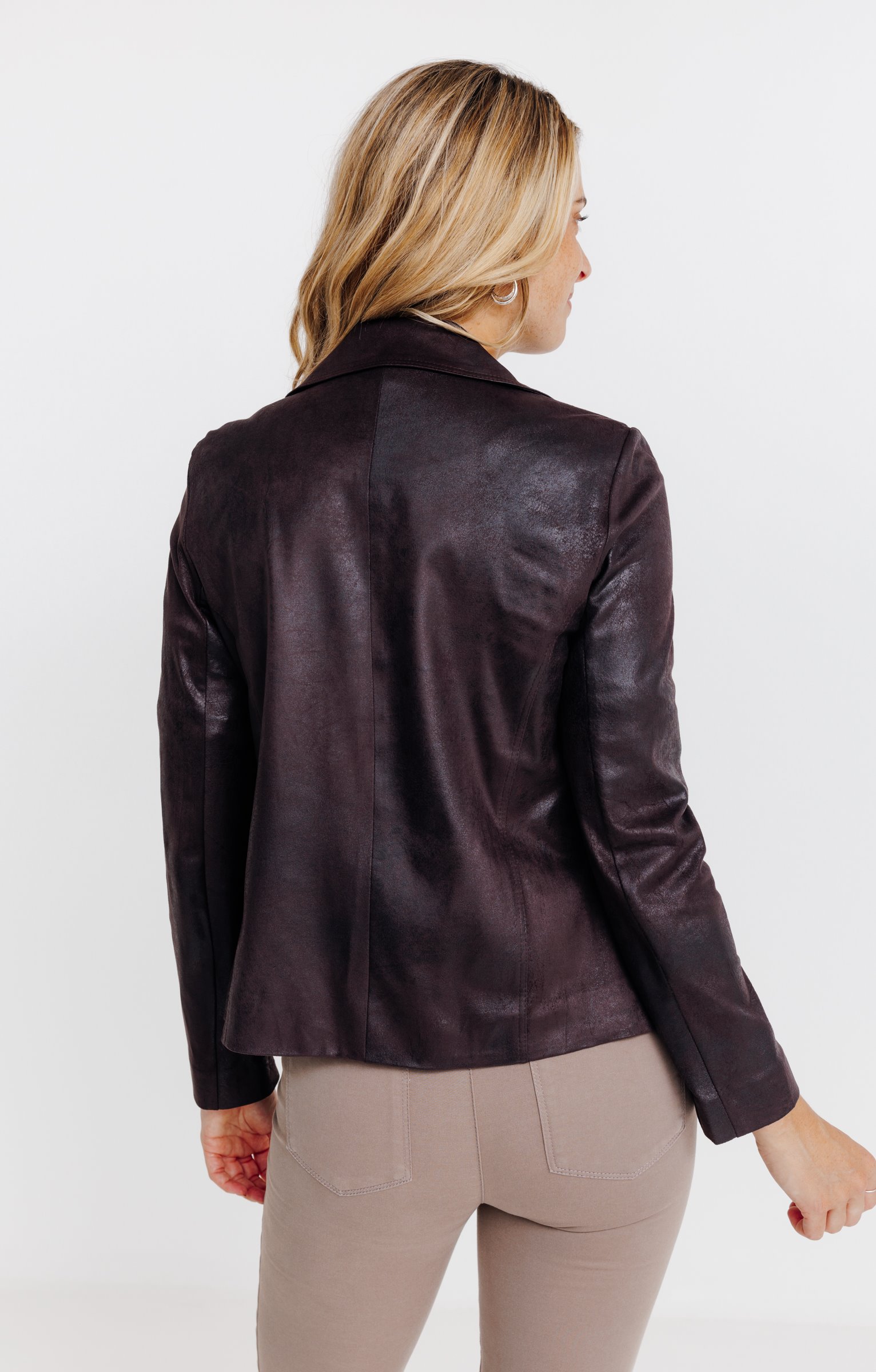 Blouson biker - CHOCOLAT