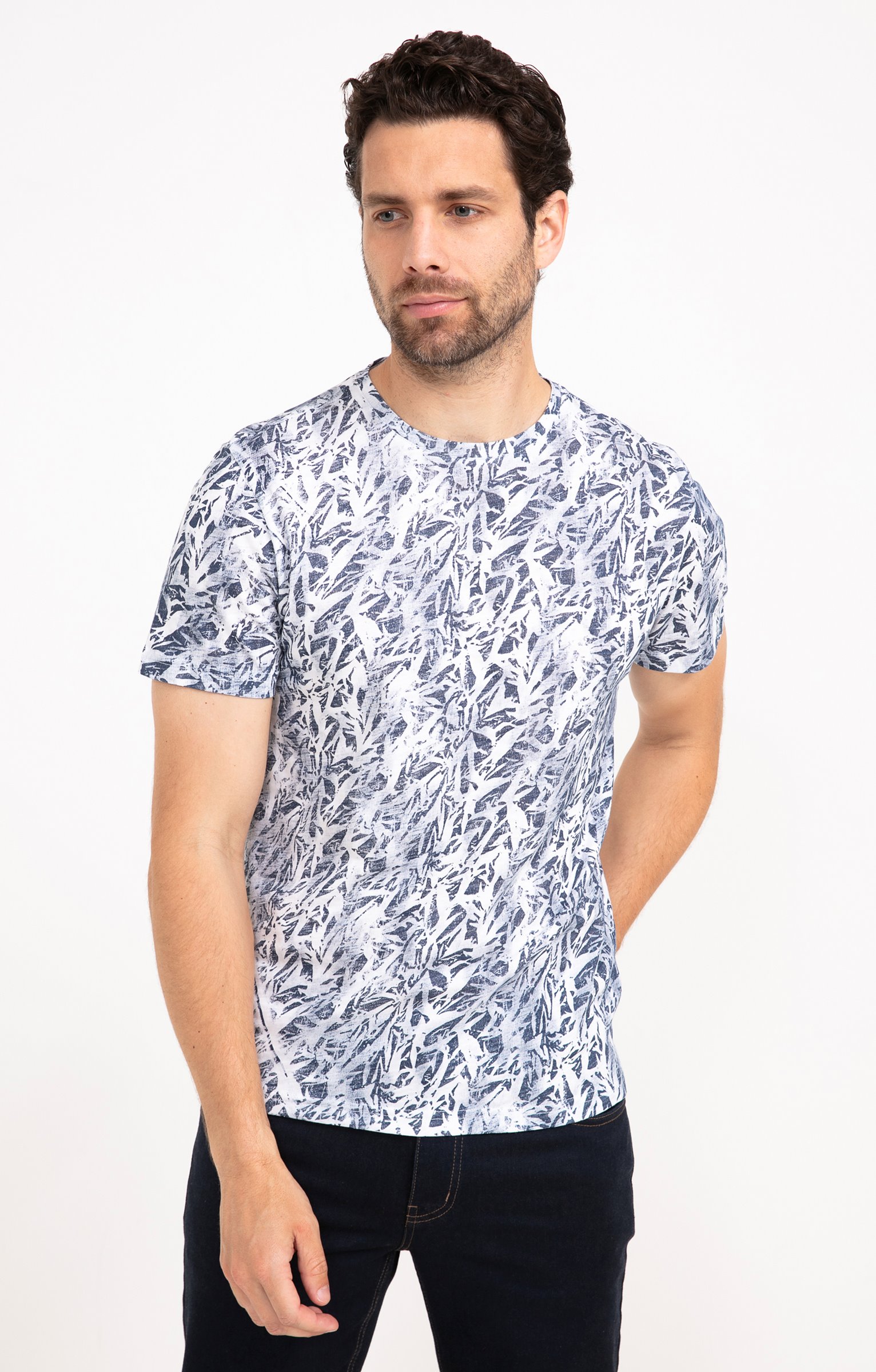 Tee shirt manches courtes Brume - BLANC