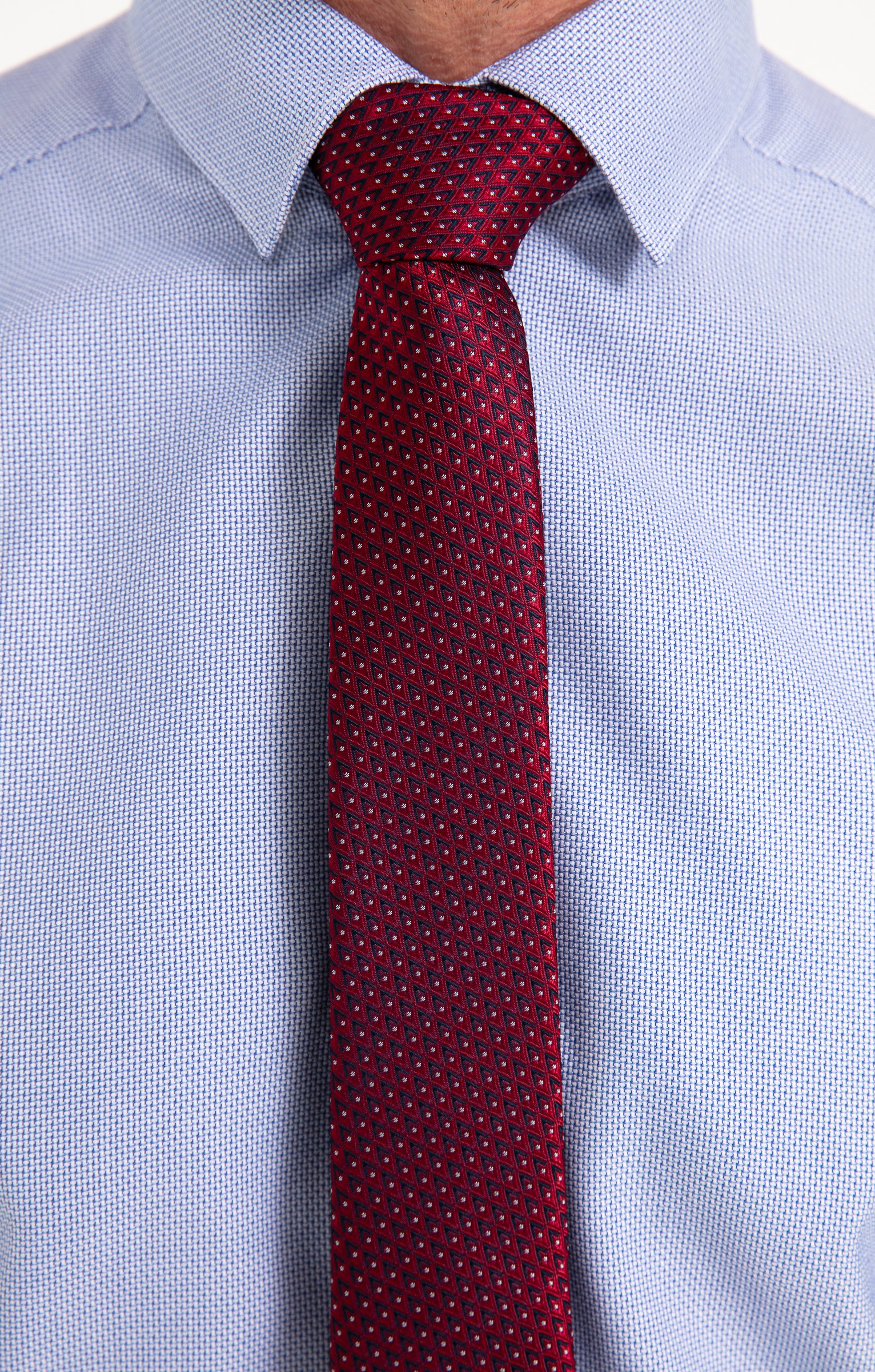 Cravate TRIOFLECH - ROUGE