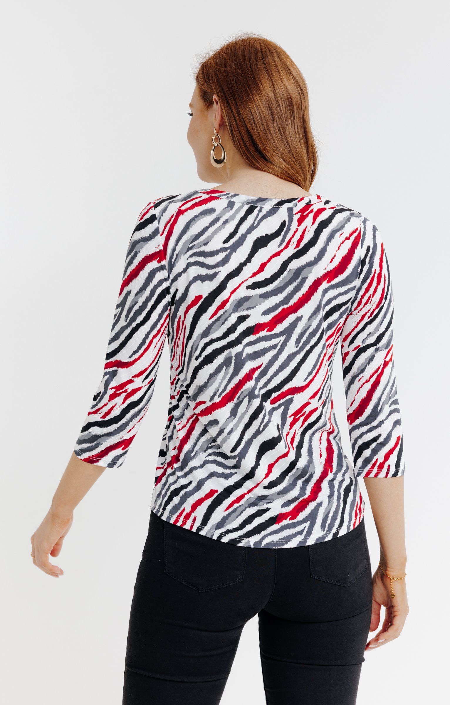 Tee-shirt imprimé - ROUGE